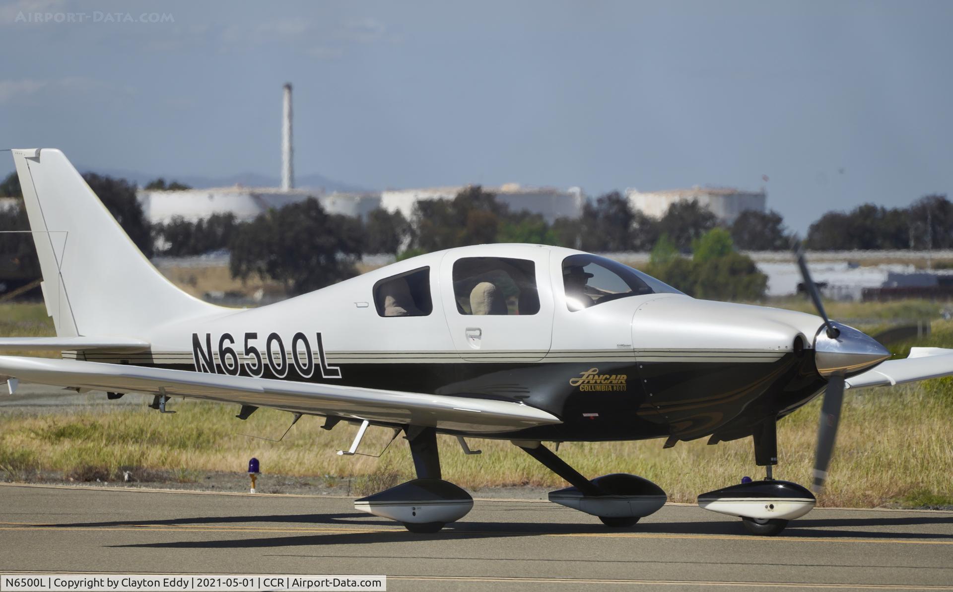 N6500L, 2001 Lancair LC-40-550FG C/N 40027, Buchanan Field Concord California 2021.