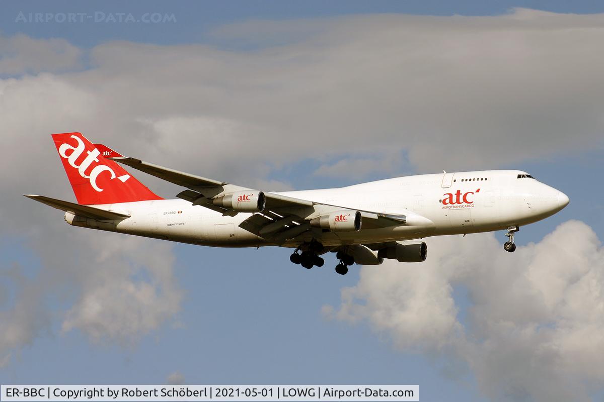 ER-BBC, 1991 Boeing 747-433 /BDSF C/N 24998, ER-BBC @ LOWG 2021