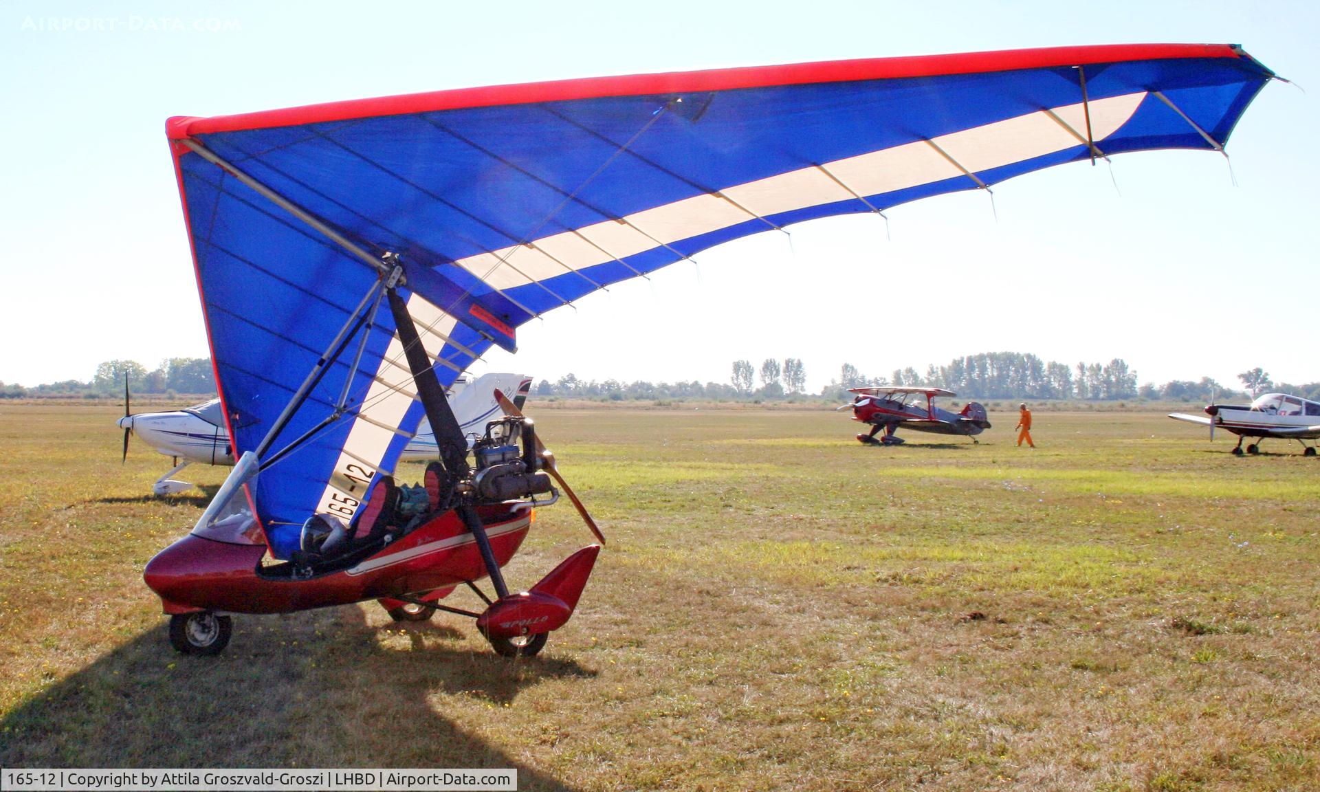 165-12, 1992 Halley Apollo CX Racer GT C/N MZ 39/92, LHBD - Börgönd Airport, Hungary