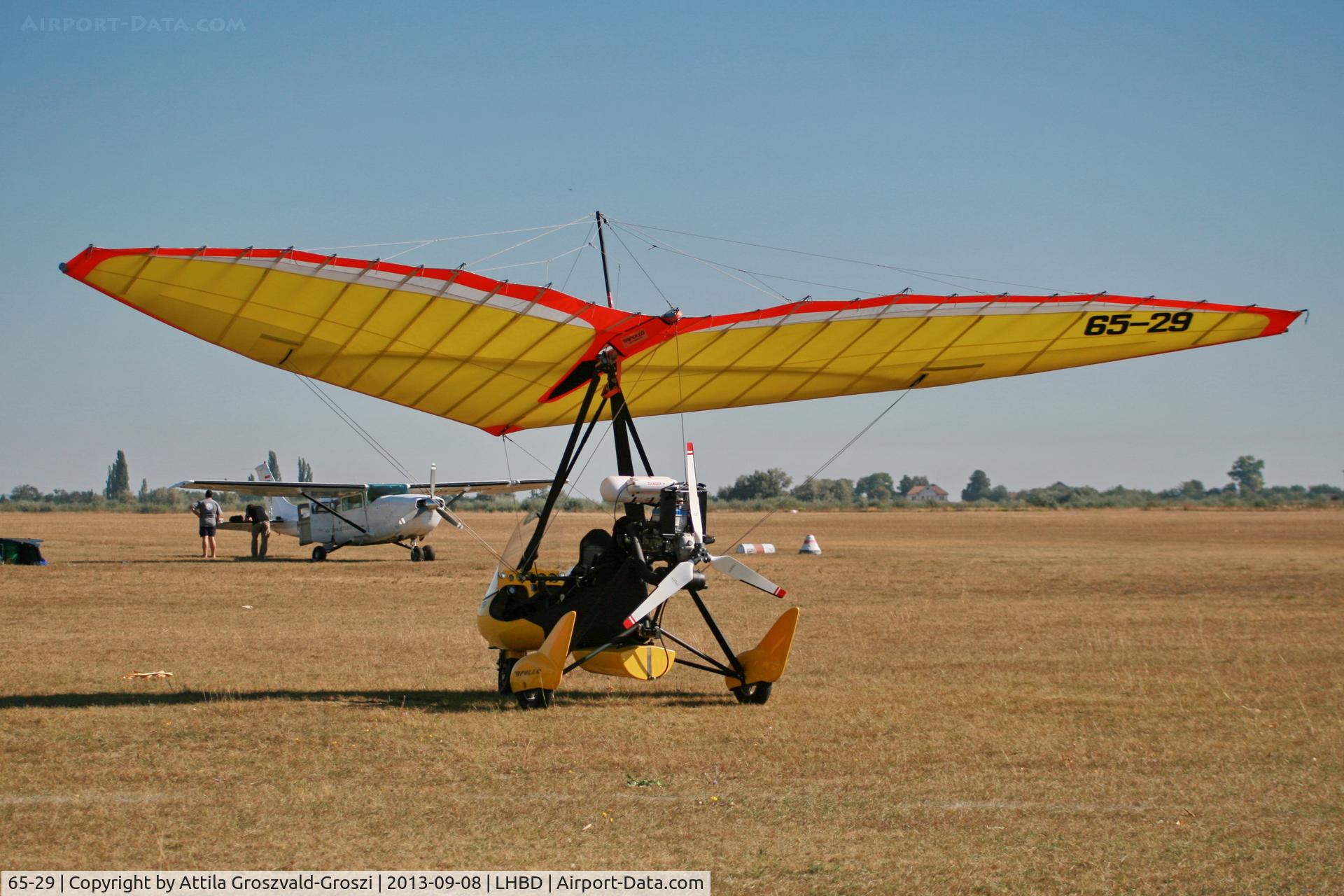 65-29, 2007 Halley Apollo C-15D Racer GT C/N 170704/051007, LHBD - Börgönd Airport, Hungary