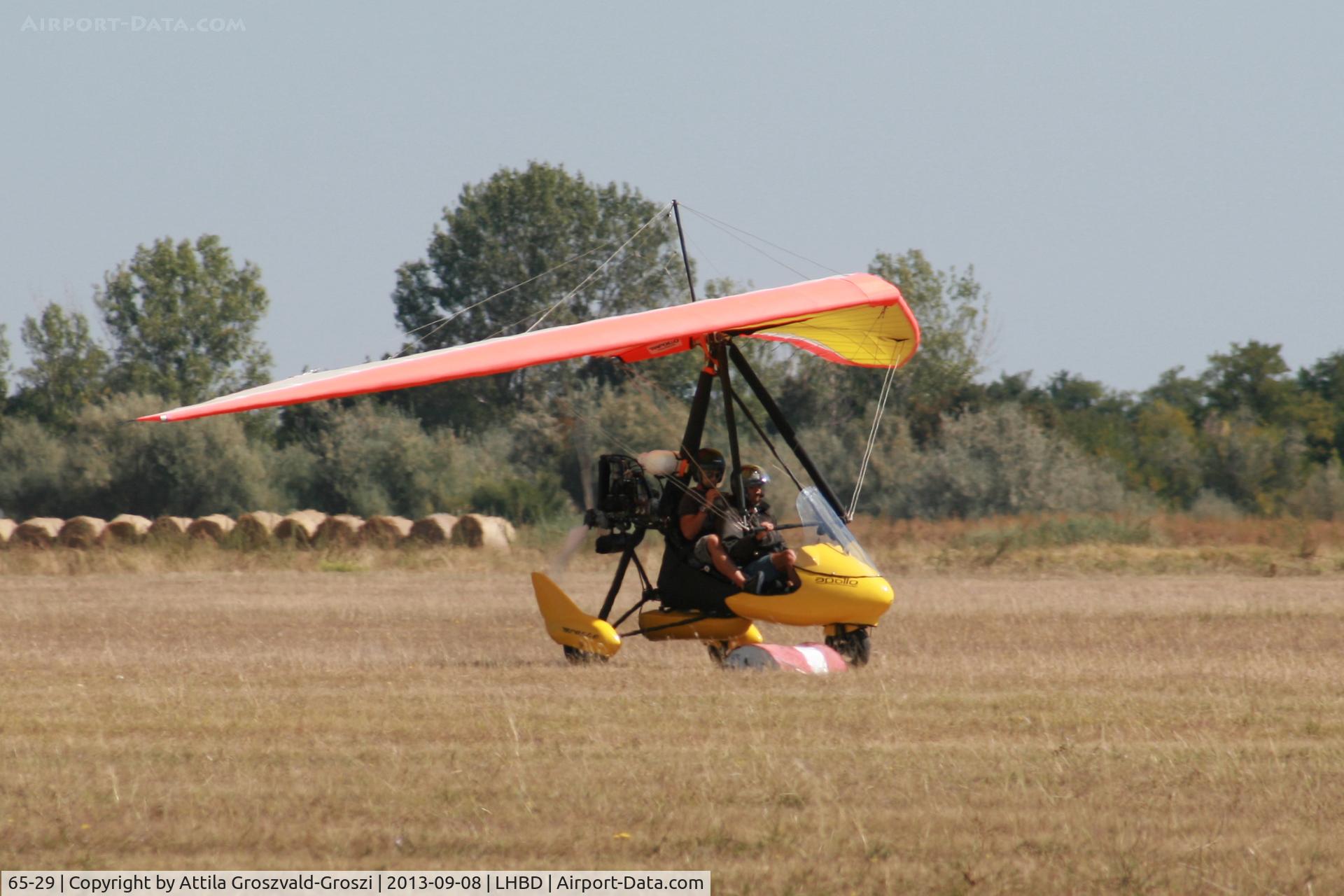 65-29, 2007 Halley Apollo C-15D Racer GT C/N 170704/051007, LHBD - Börgönd Airport, Hungary
