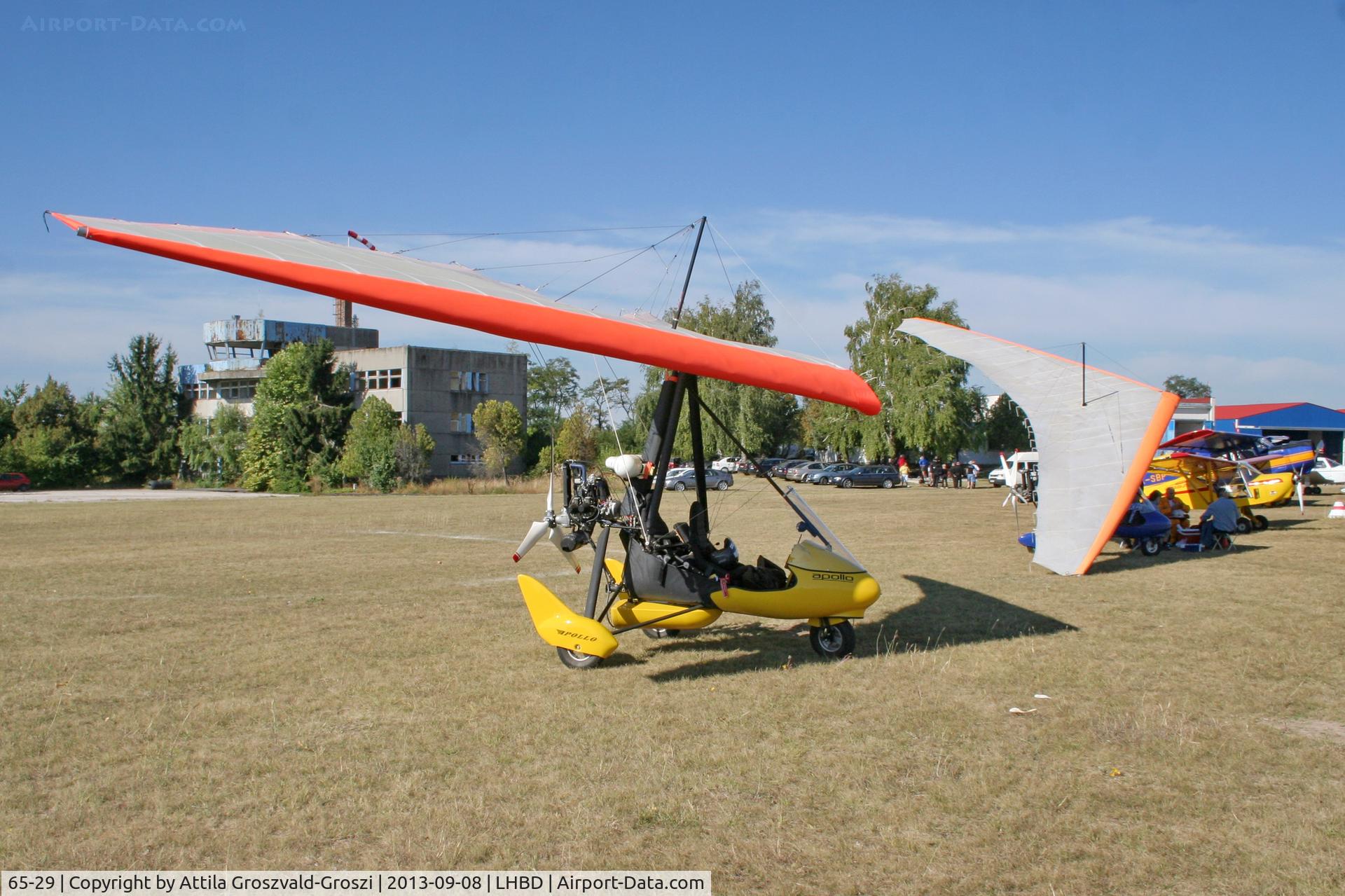 65-29, 2007 Halley Apollo C-15D Racer GT C/N 170704/051007, LHBD - Börgönd Airport, Hungary