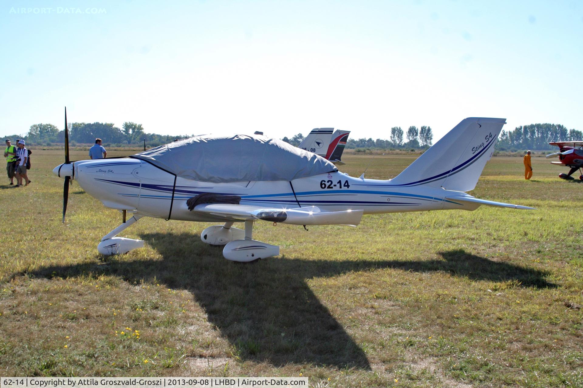 62-14, 2011 TL Ultralight TL-2000 Sting S4 C/N 11ST358, LHBD - Börgönd Airport, Hungary