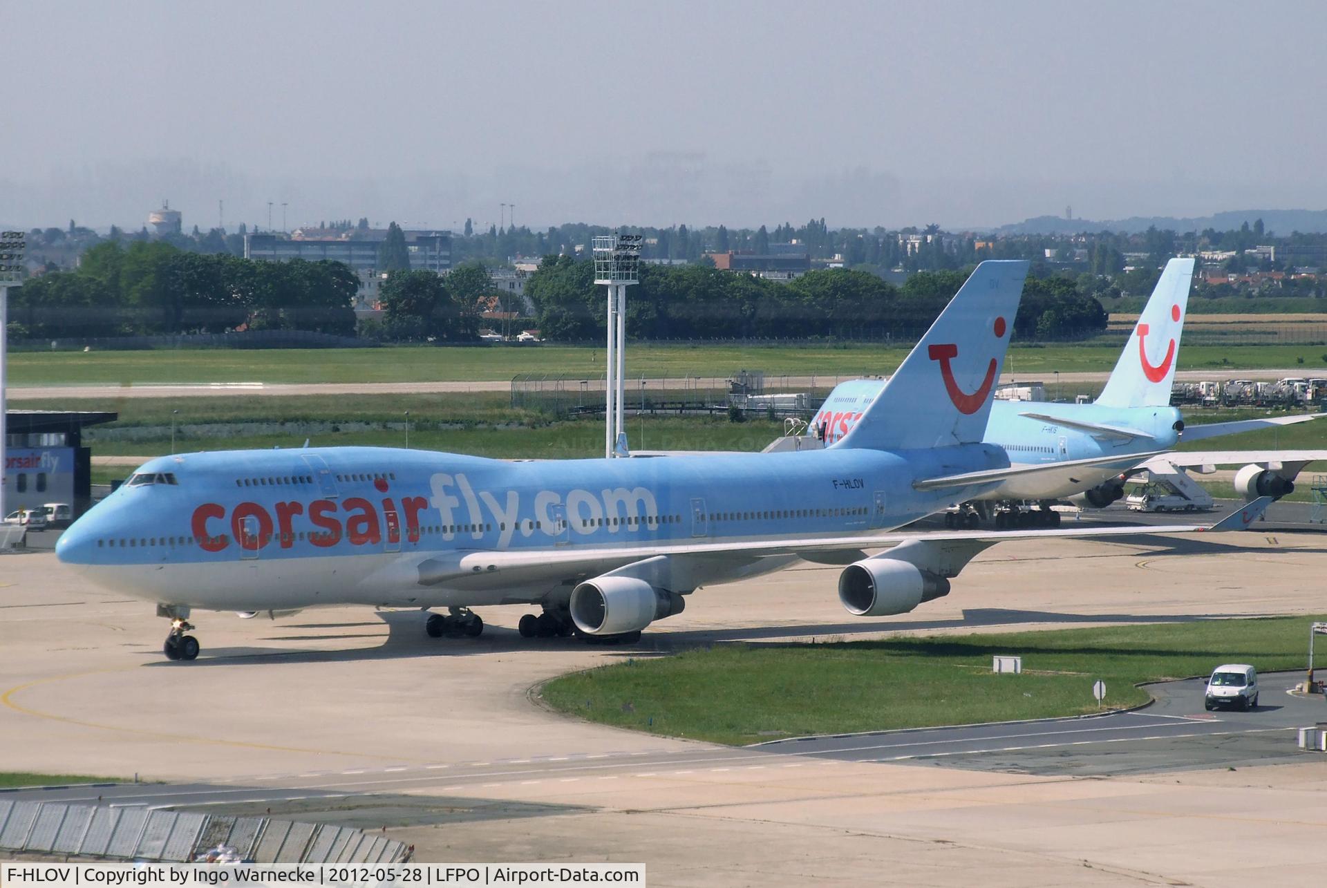 F-HLOV, 1992 Boeing 747-422 C/N 25379, Boeing 747-422 of Corsairfly at Paris-Orly airport