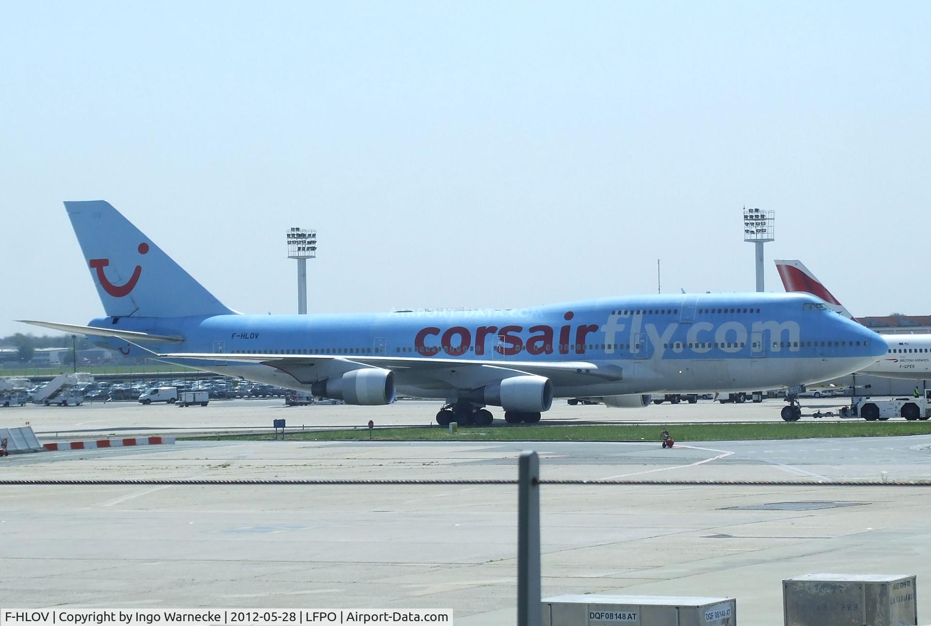 F-HLOV, 1992 Boeing 747-422 C/N 25379, Boeing 747-422 of Corsairfly at Paris-Orly airport