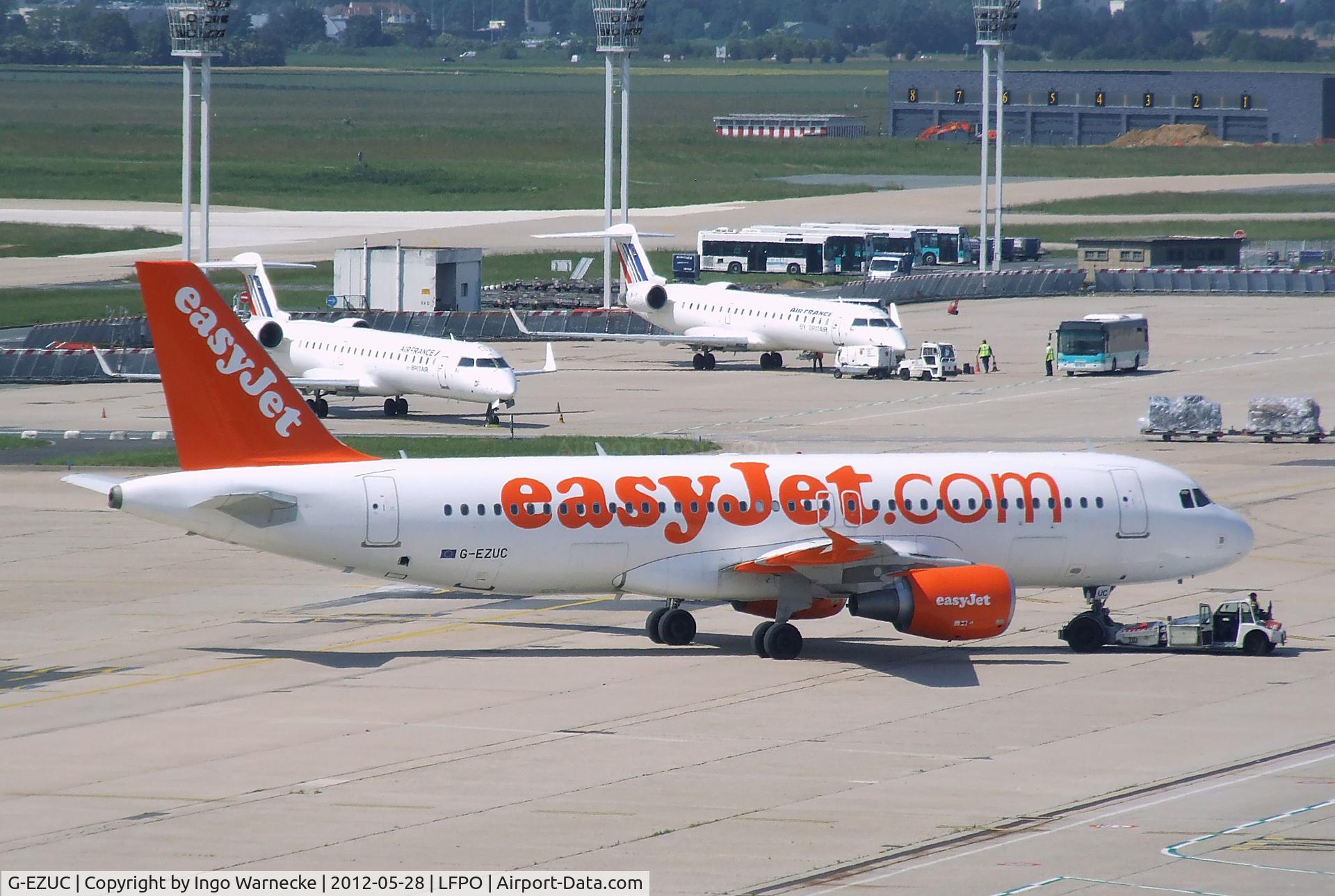 G-EZUC, 2011 Airbus A320-214 C/N 4591, Airbus A320-214 of easyJet at Paris-Orly airport