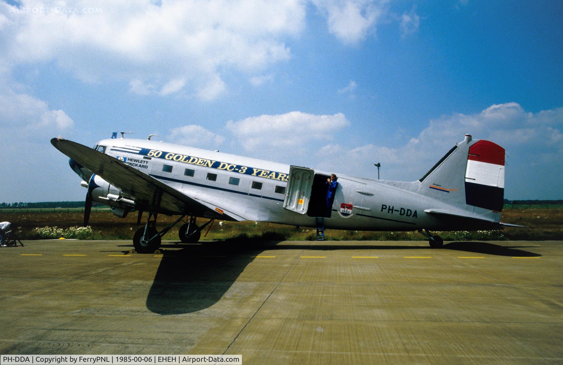 PH-DDA, 1943 Douglas C-47A-70-DL Skytrain C/N 19109, Dutch Dakota DC3