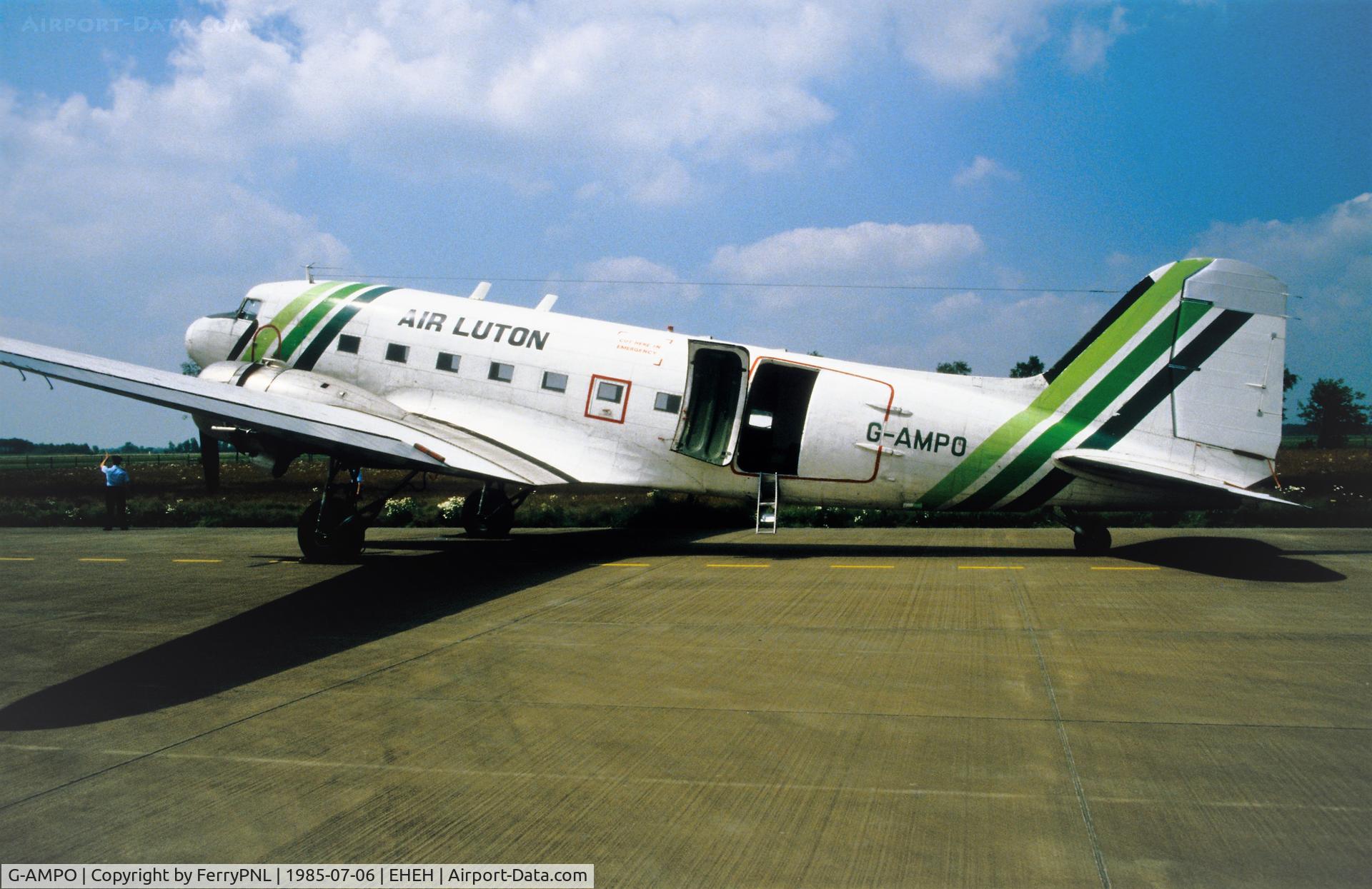 G-AMPO, 1944 Douglas DC-3C-R-1830-90C (C-47B) C/N 33186, Air Atlantic DC3 during Dakota meet in EIN