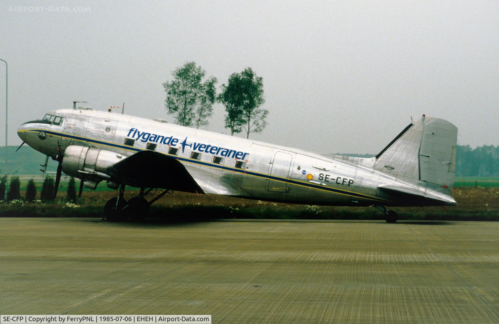 SE-CFP, 1943 Douglas DC-3C (C-47A-60-DL) C/N 13883, Flygande Veteraner DC3