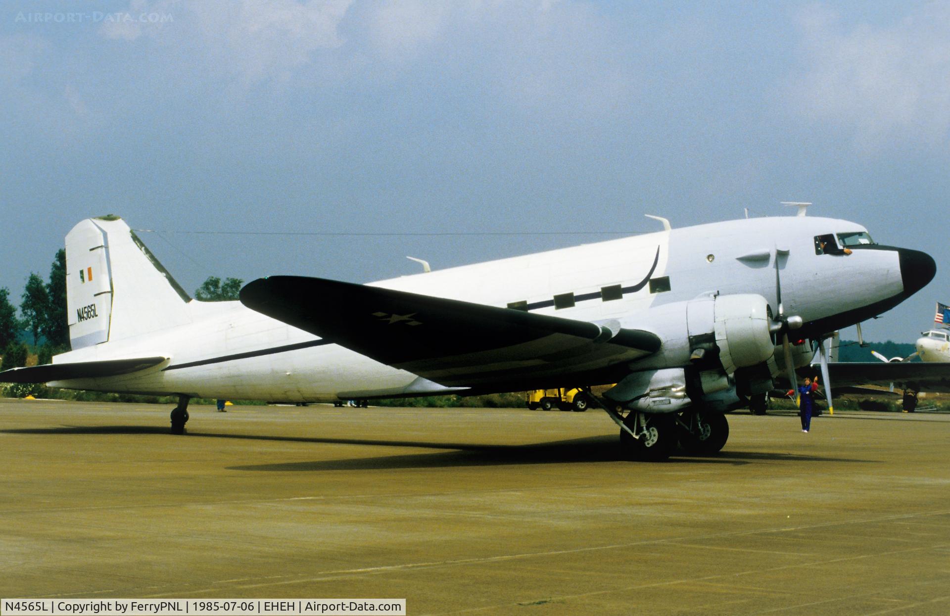 N4565L, 1939 Douglas DC-3-201A (C-47 Skytrain/Dakota) C/N 2108, Hibernian Dakota Flight DC3