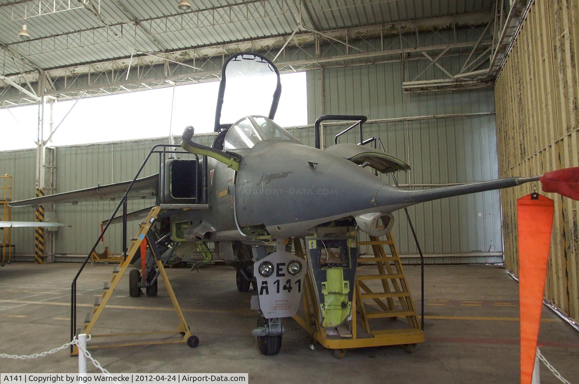 A141, Sepecat Jaguar A C/N A141, SEPECAT Jaguar A at the EALC Musee de l'Aviation Clement Ader, Lyon-Corbas