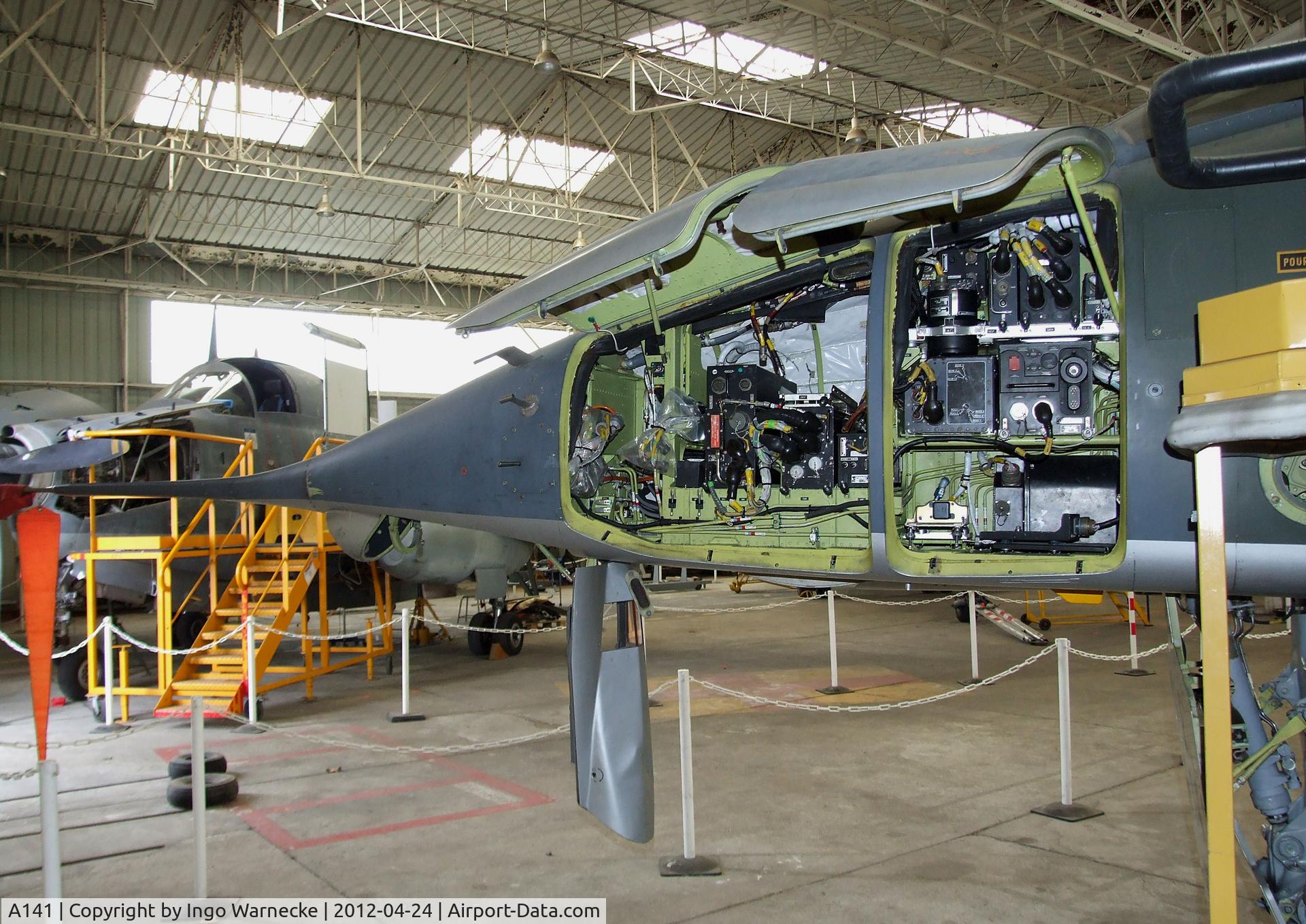 A141, Sepecat Jaguar A C/N A141, SEPECAT Jaguar A at the EALC Musee de l'Aviation Clement Ader, Lyon-Corbas