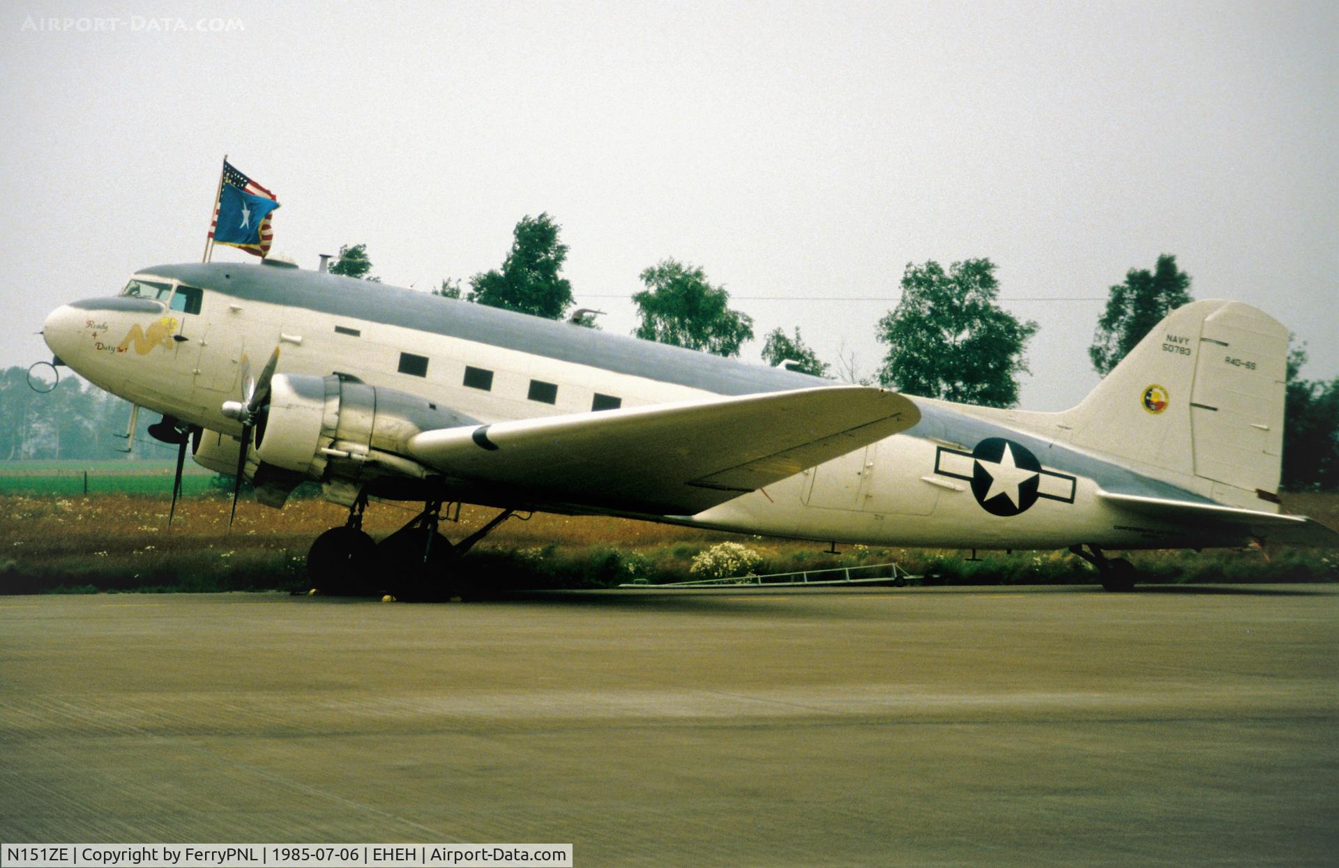 N151ZE, 1944 Douglas DC-3 C/N 50783, The Confederate Air Force DC3