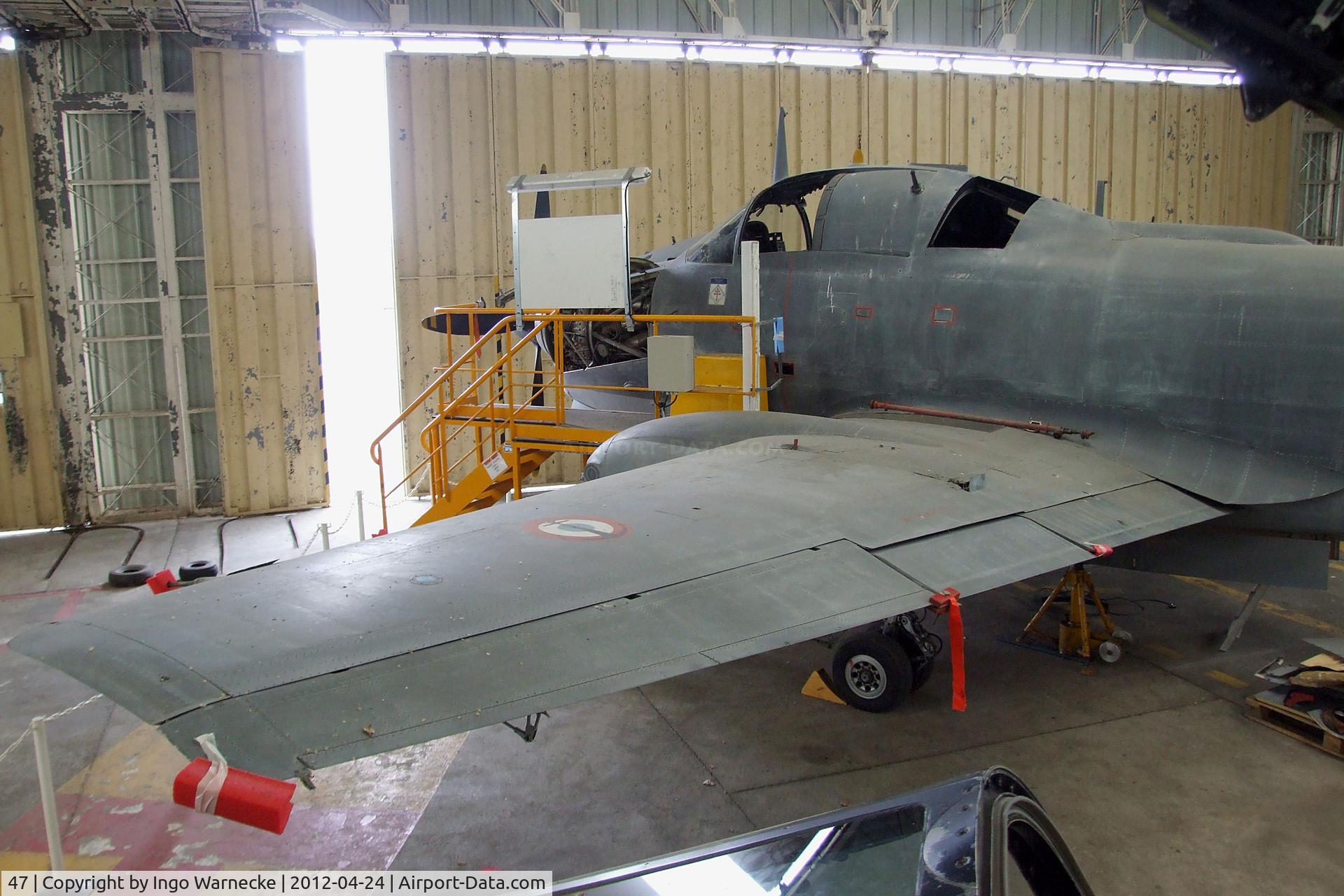 47, Breguet Br.1050 Alizé C/N 47, Breguet Br.1050 Alize at the EALC Musee de l'Aviation Clement Ader, Lyon-Corbas