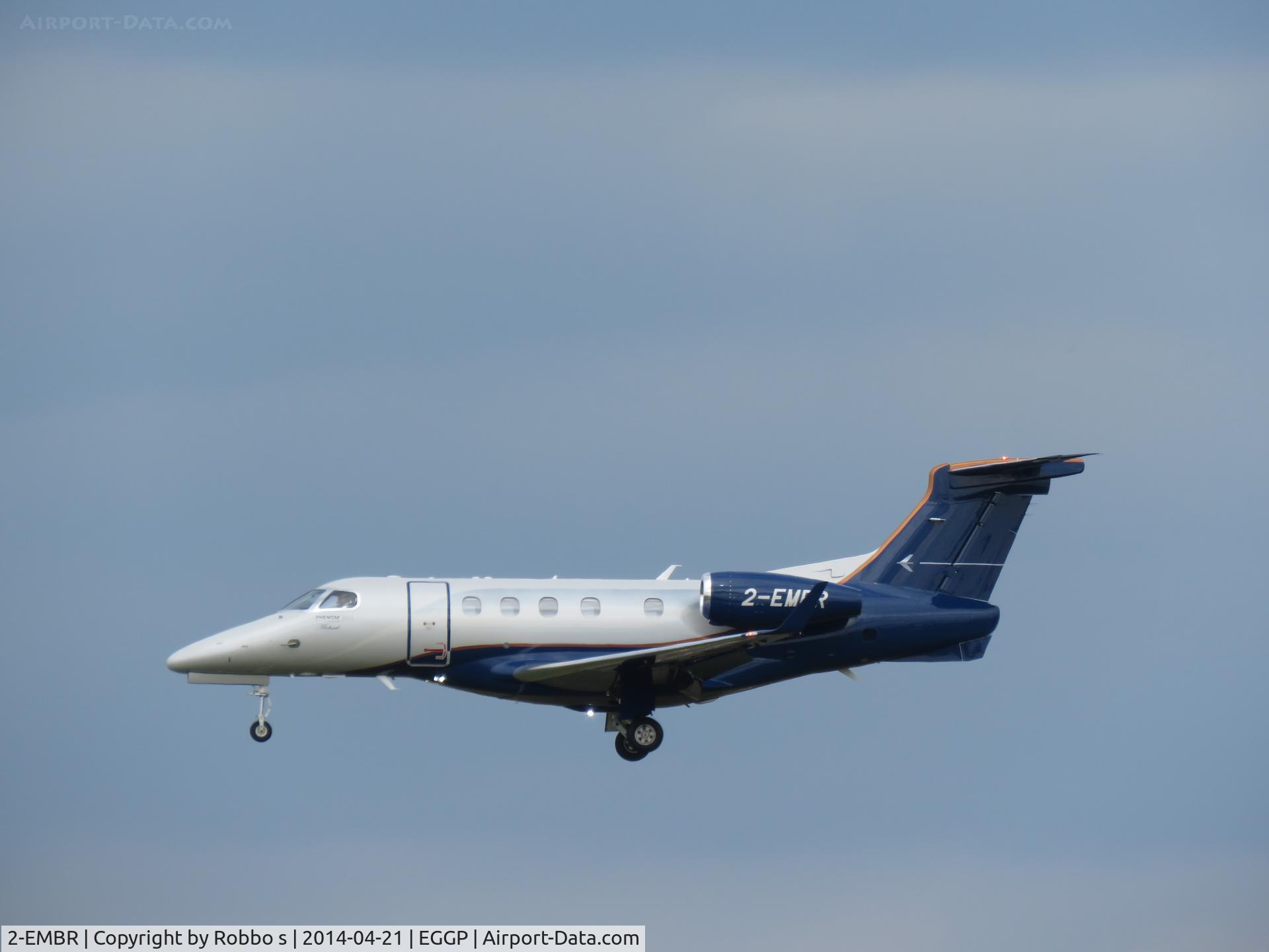 2-EMBR, 2019 Embraer EMB-505 Phenom 300 C/N 50500544, 2-EMBR at Liverpool John Lennon Airport.