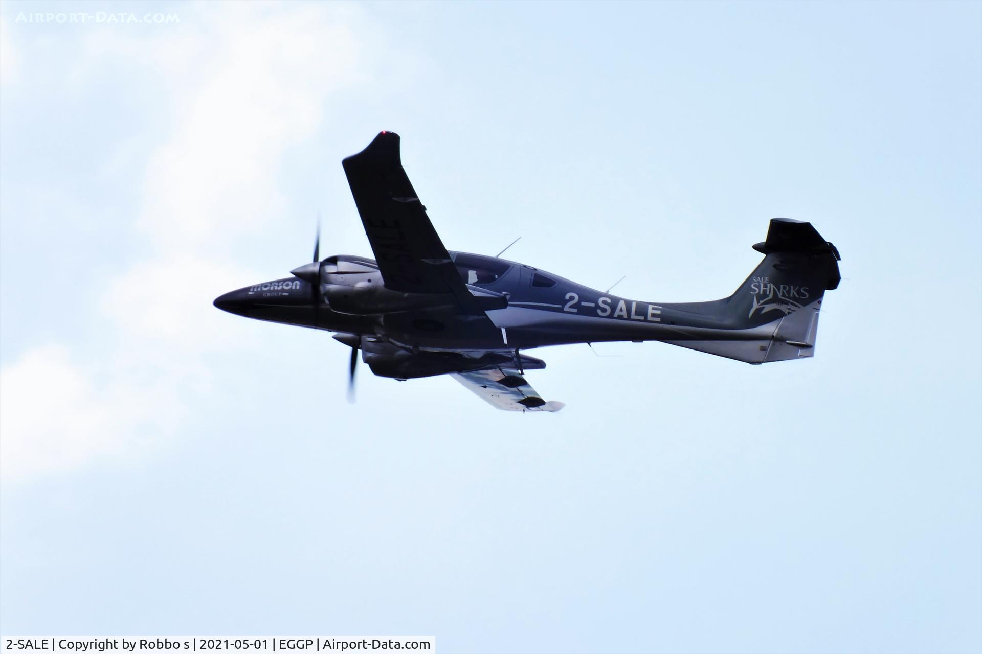 2-SALE, 2017 Diamond DA-62 C/N 62.069, 2-SALE at Liverpool John Lennon Airport.
