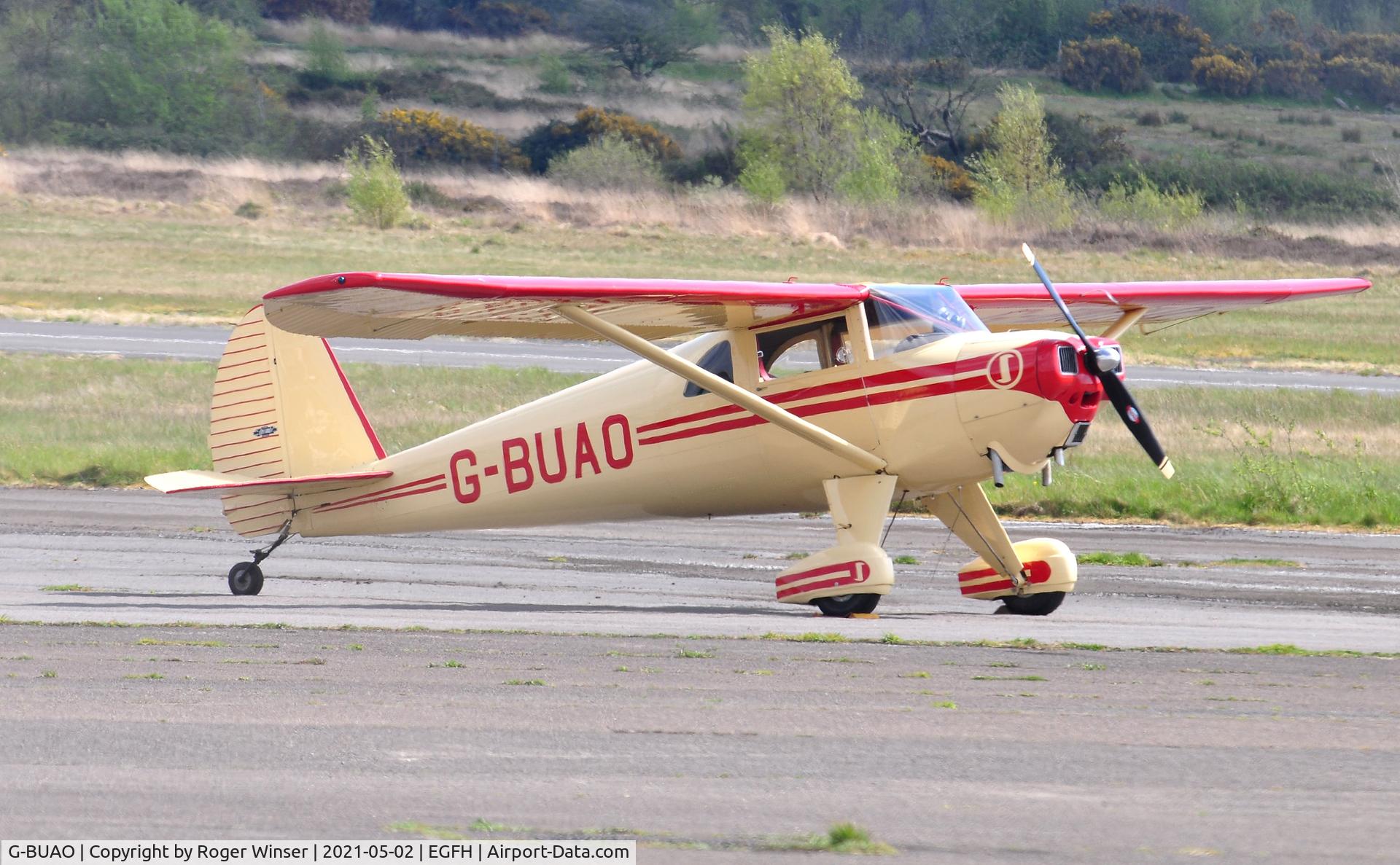 G-BUAO, 1946 Luscombe 8A C/N 4089, Visiting Silvaire.