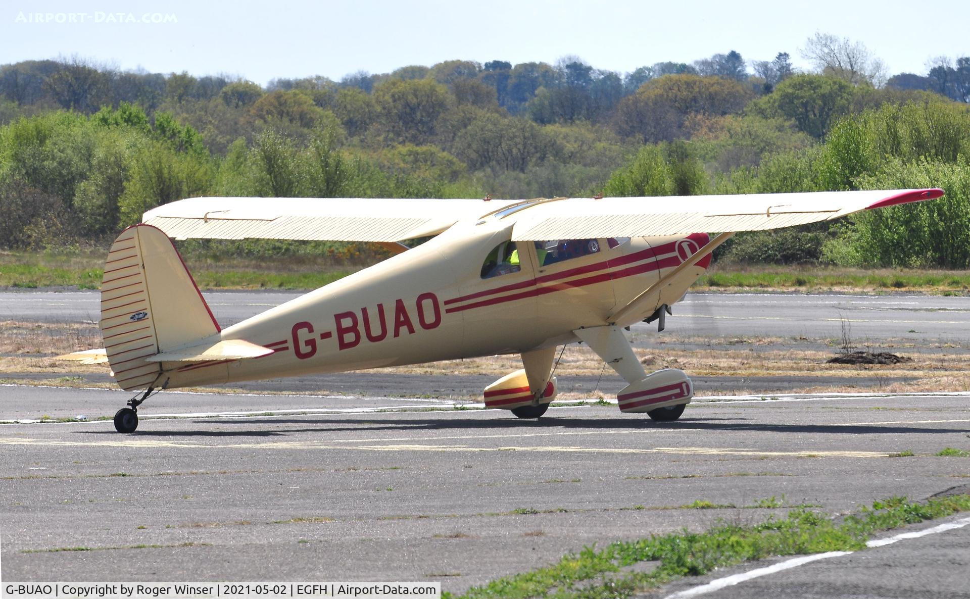 G-BUAO, 1946 Luscombe 8A C/N 4089, Visiting Silvaire.