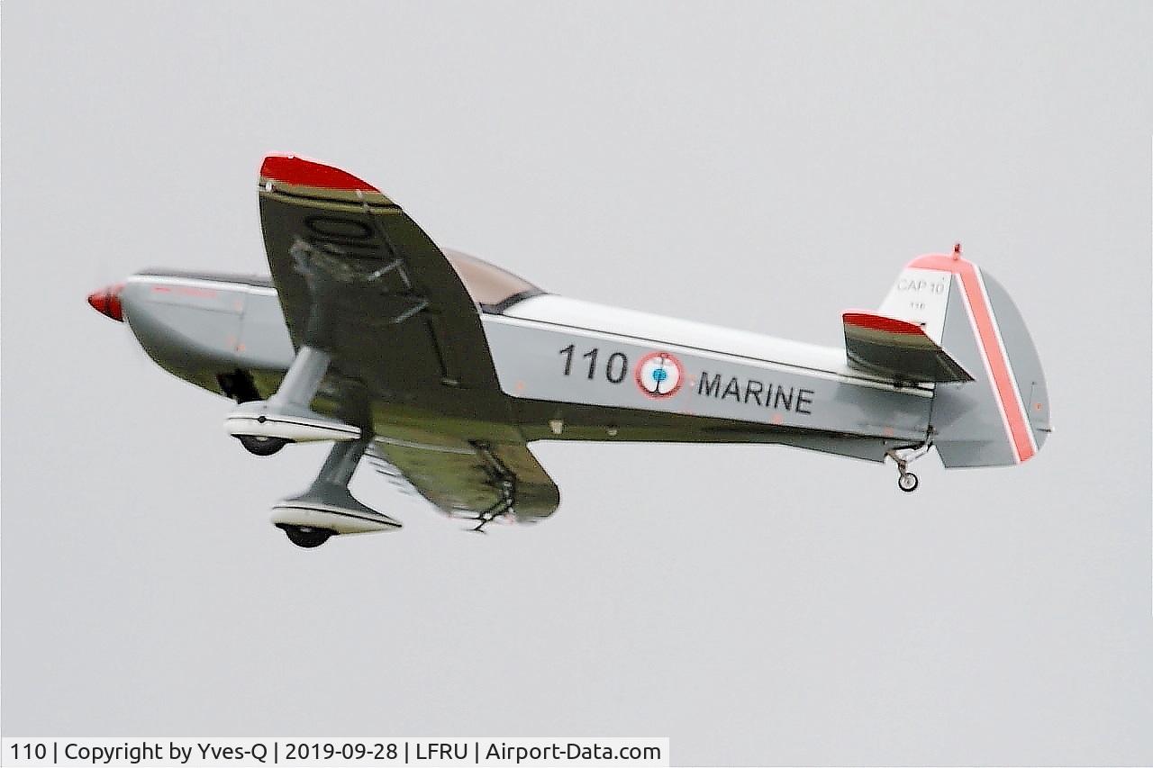 110, Mudry CAP-10C C/N 110, Mudry CAP-10B, On display, Morlaix-Ploujean airport (LFRU-MXN) Air show 2019