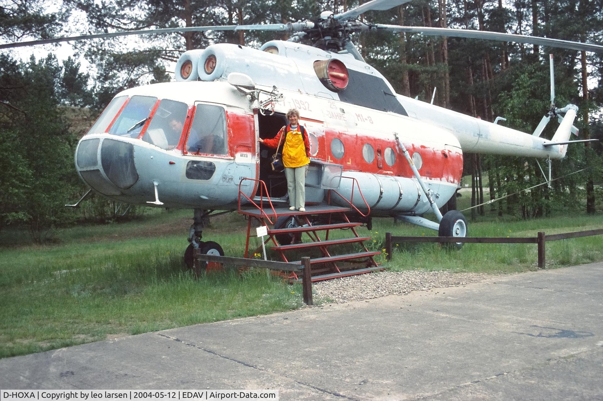 D-HOXA, 1967 Mil MI-8T C/N 0211, Finow Air Museum 12.5.2004