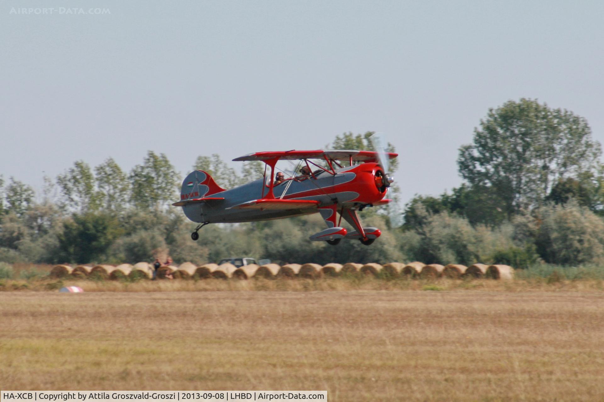 HA-XCB, 2011 SZM Skybolt R C/N 01 Daws, LHBD - Börgönd Airport, Hungary