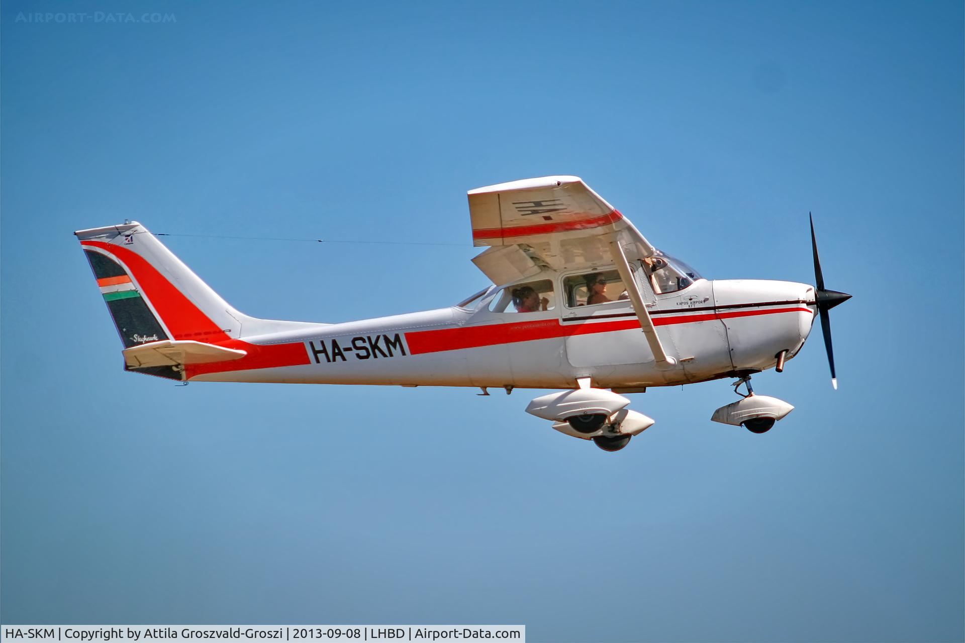 HA-SKM, 1970 Cessna 172K Skyhawk C/N 17258947, LHBD - Börgönd Airport, Hungary