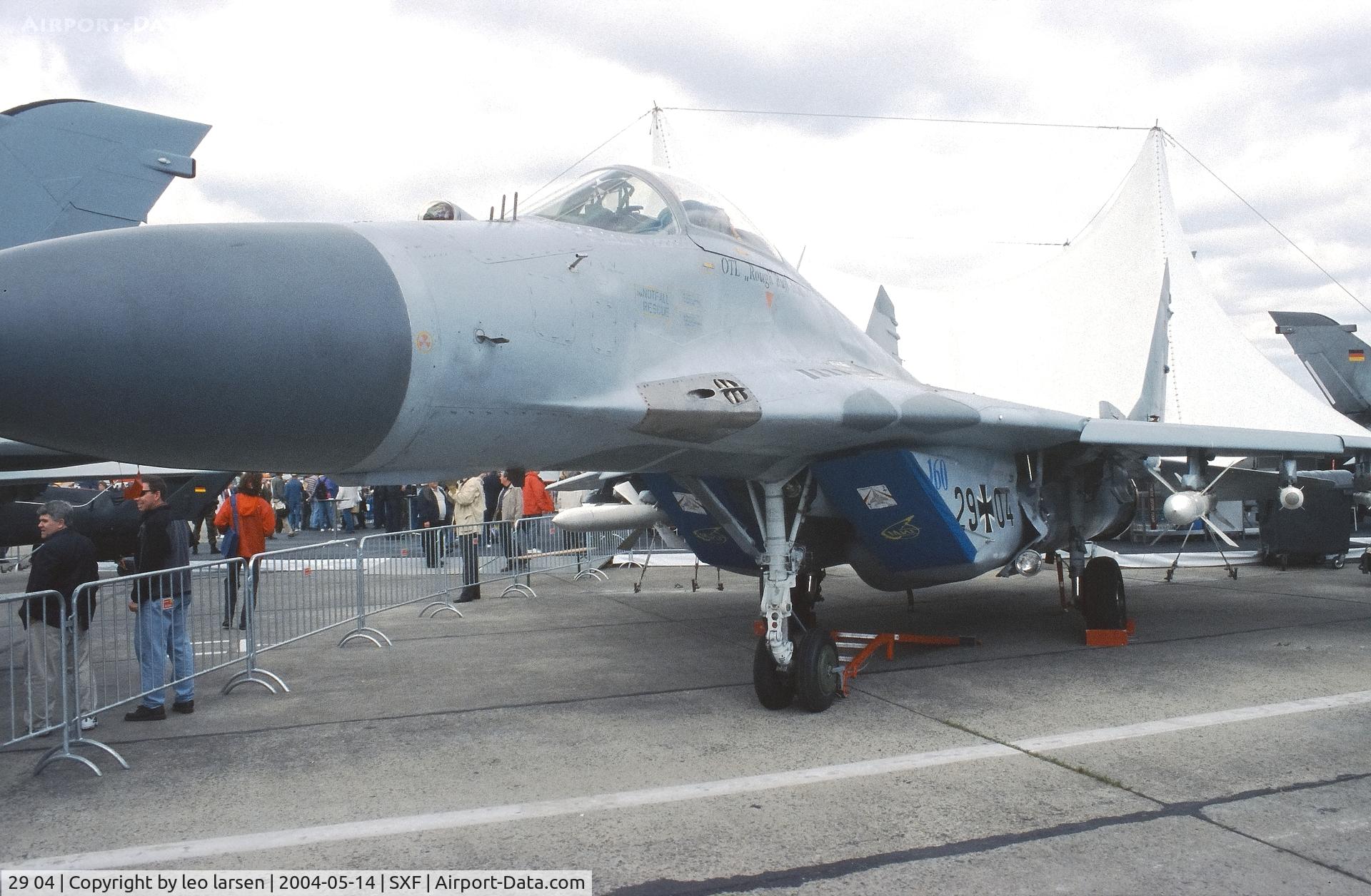 29 04, 1988 Mikoyan-Gurevich MiG-29G C/N 2960525111, Berlin Air Show 14.5.2004