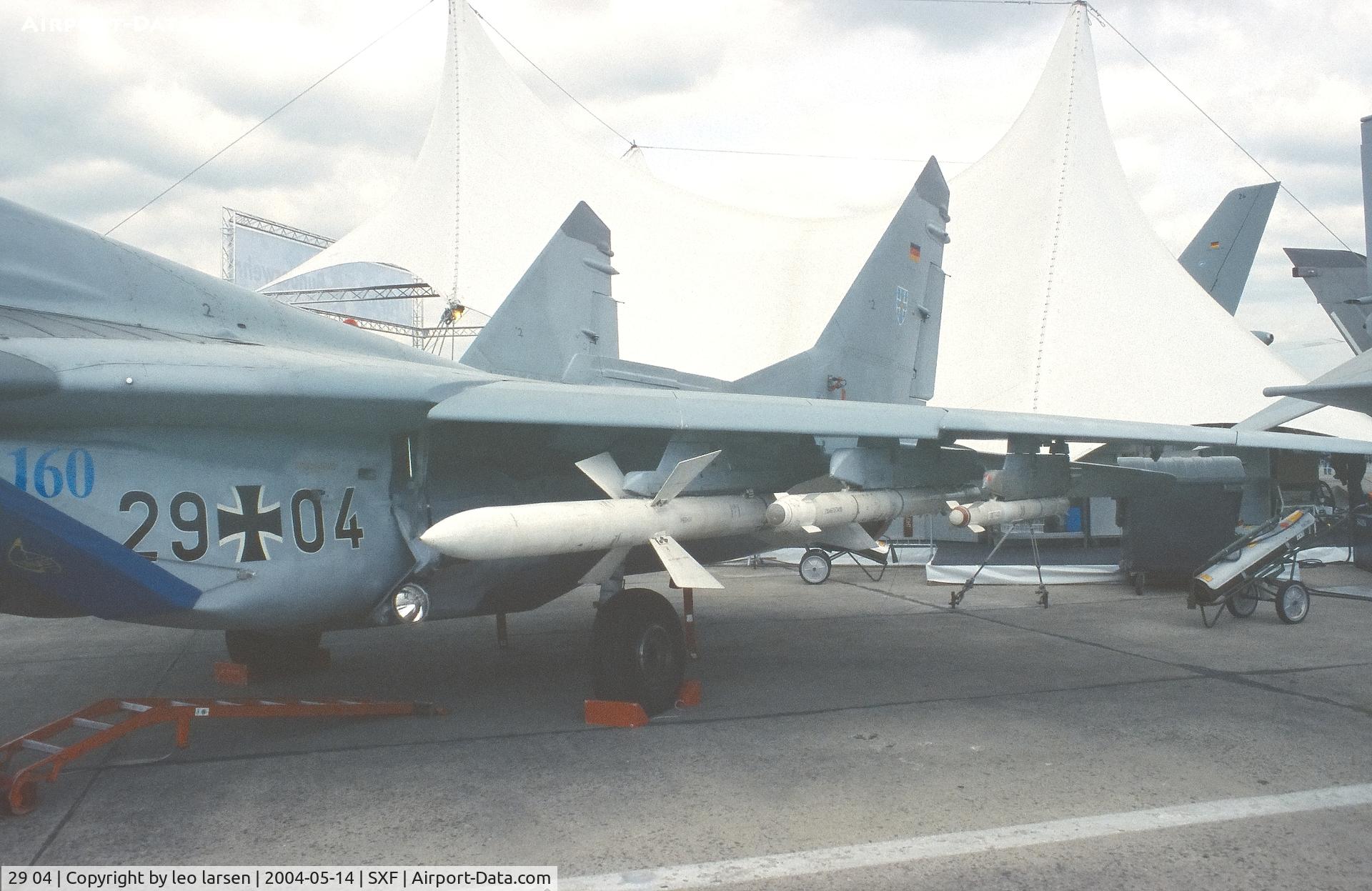 29 04, 1988 Mikoyan-Gurevich MiG-29G C/N 2960525111, Berlin Air Show 14.5.2004