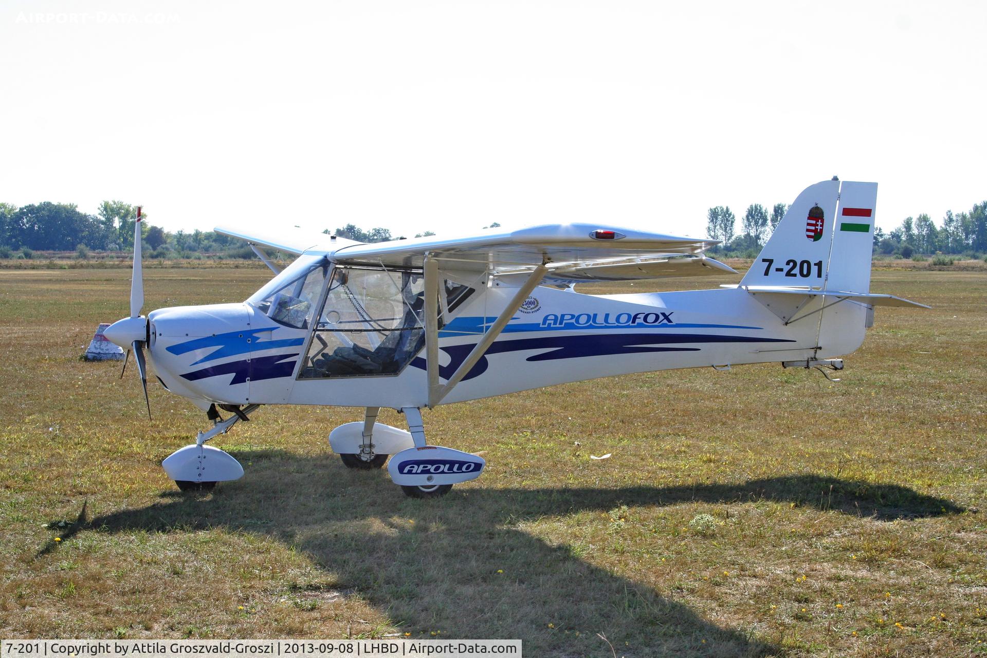 7-201, 2011 Apollo Fox C/N 150611, LHBD - Börgönd Airport, Hungary