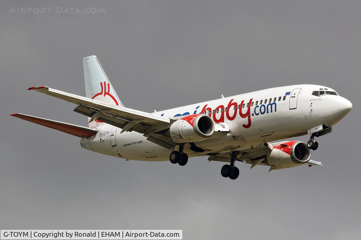 G-TOYM, 1998 Boeing 737-36Q C/N 29141, at spl