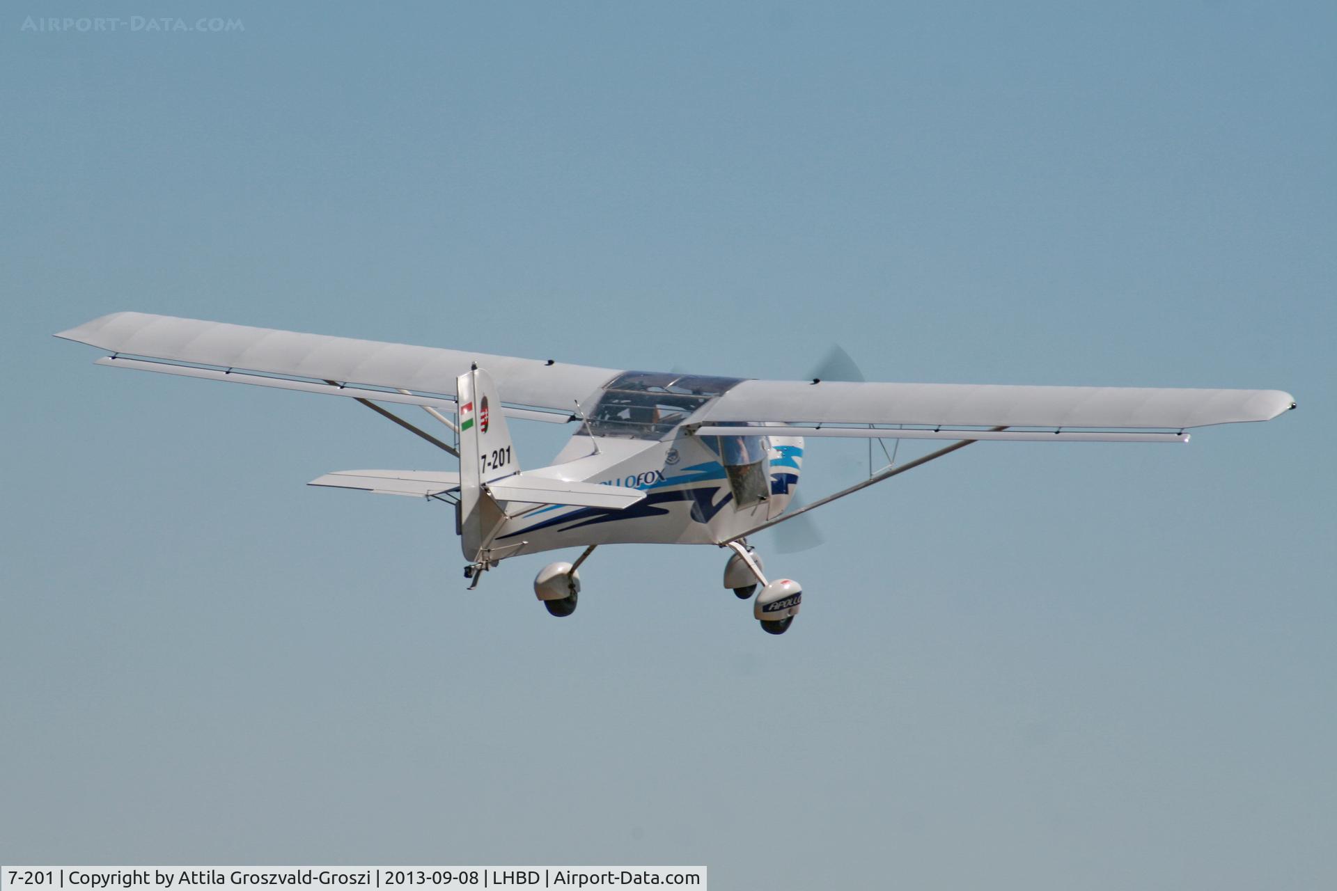 7-201, 2011 Apollo Fox C/N 150611, LHBD - Börgönd Airport, Hungary