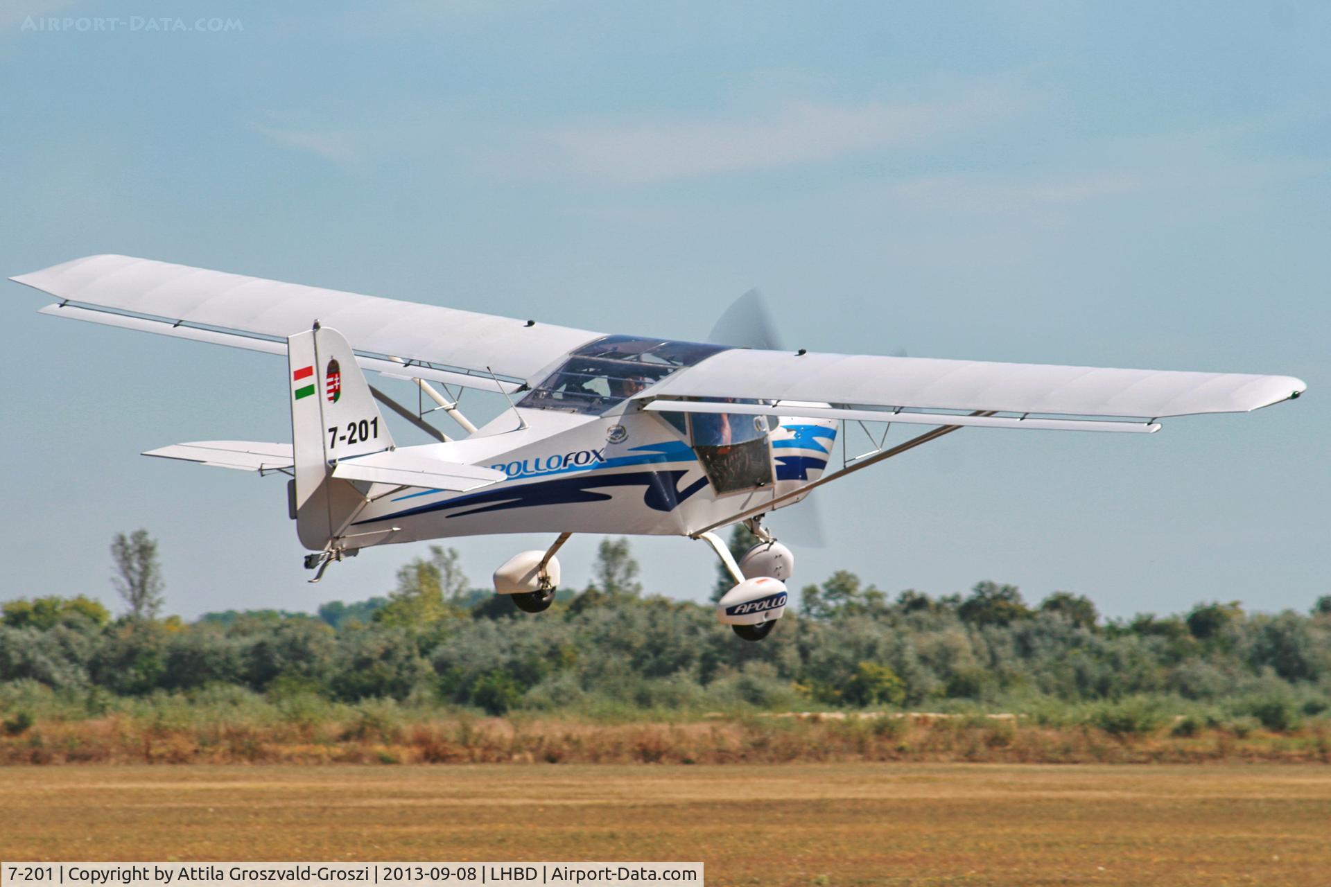7-201, 2011 Apollo Fox C/N 150611, LHBD - Börgönd Airport, Hungary