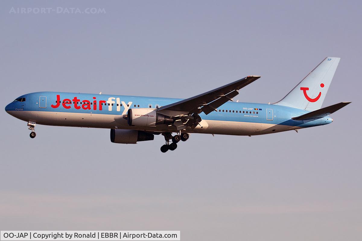 OO-JAP, 2001 Boeing 767-38E/ER C/N 30840, at bru