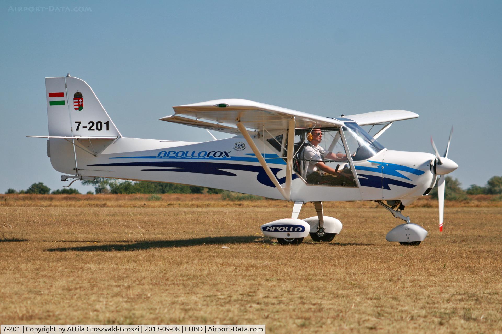 7-201, 2011 Apollo Fox C/N 150611, LHBD - Börgönd Airport, Hungary
