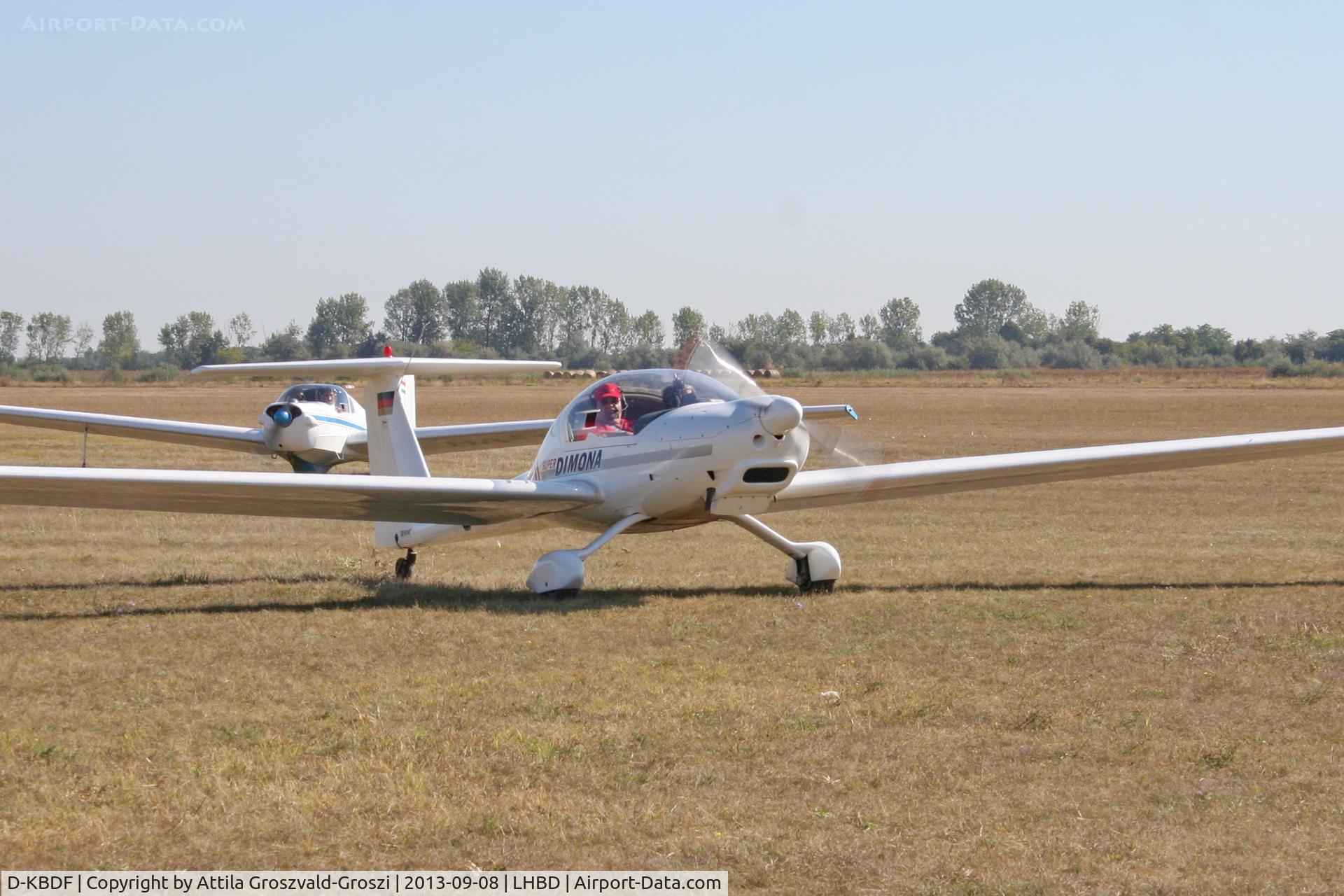 D-KBDF, 1994 Hoffmann HK-36R Super Dimona C/N 36397, LHBD - Börgönd Airport, Hungary