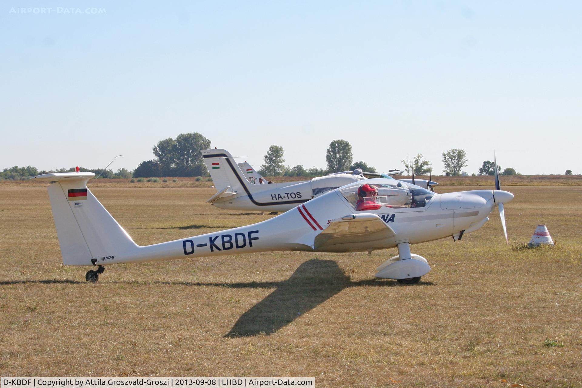 D-KBDF, 1994 Hoffmann HK-36R Super Dimona C/N 36397, LHBD - Börgönd Airport, Hungary