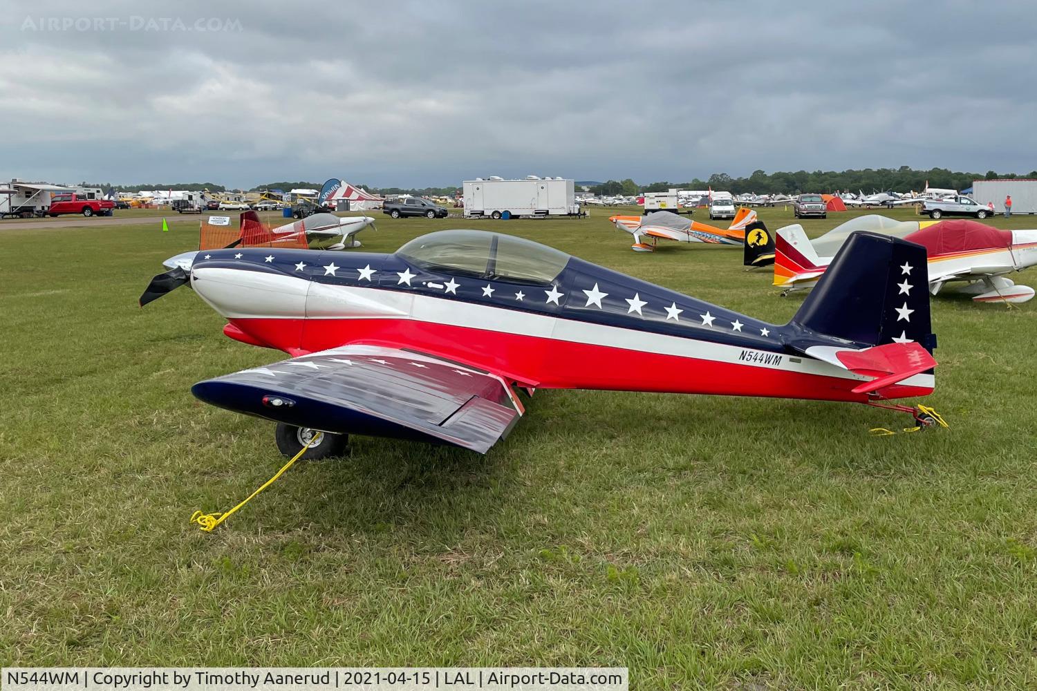 N544WM, Vans RV-4 C/N 3358, Vans RV-4, c/n: 3358, Sun n Fun 2021