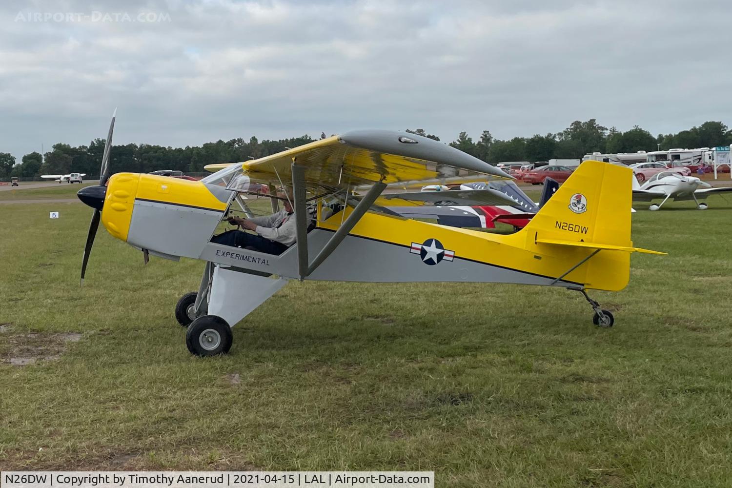 N26DW, 2020 Kitfox DEW2 C/N 2, KITFOX AIRCRAFT LLC, DEW2, c/n 002, Sun n Fun 2021