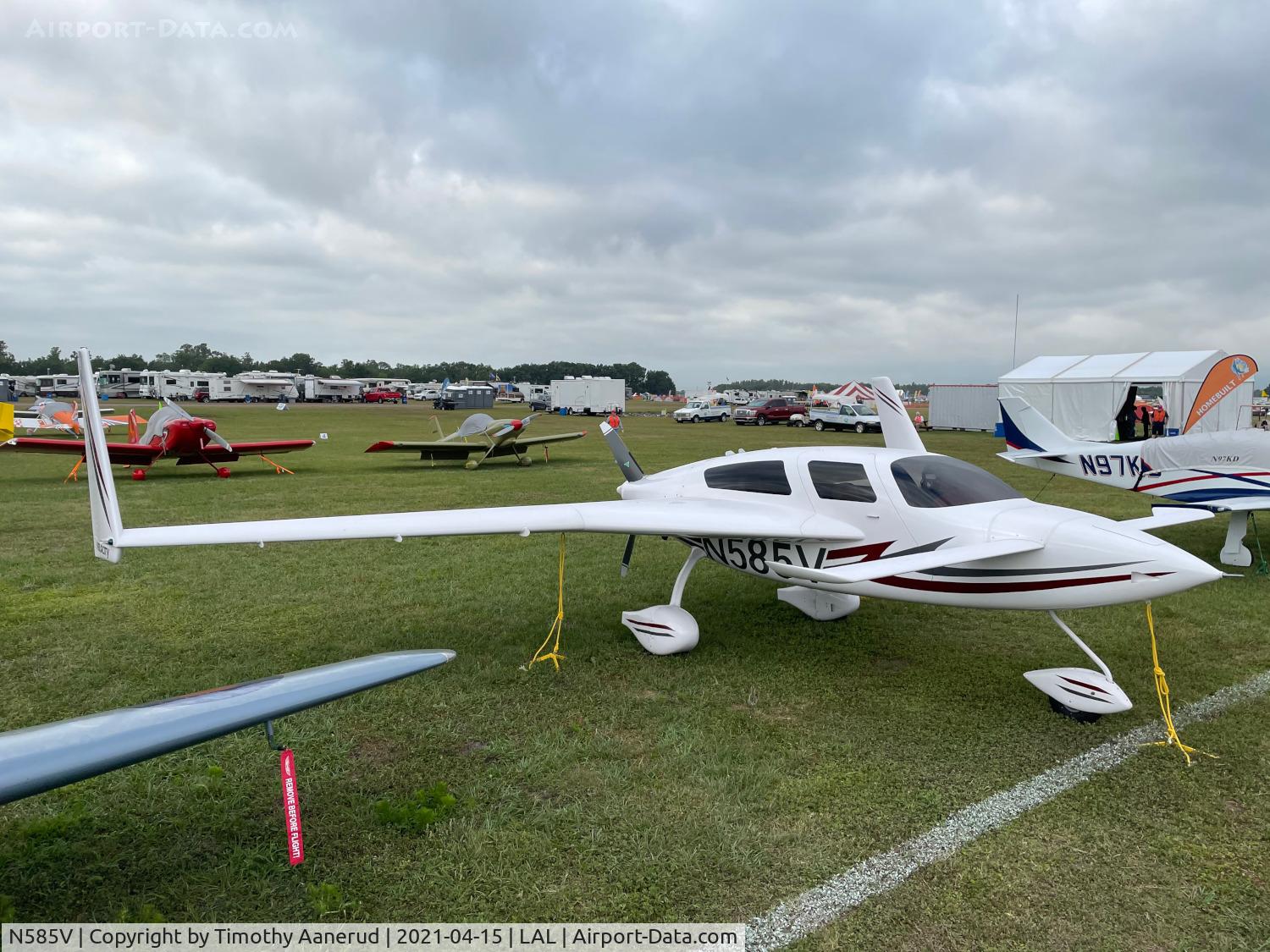 N585V, 2013 Velocity Velocity XL FG C/N 3FX013, 2013 Velocity Velocity XL FG, c/n: 3FX013, Sun n Fun 2021