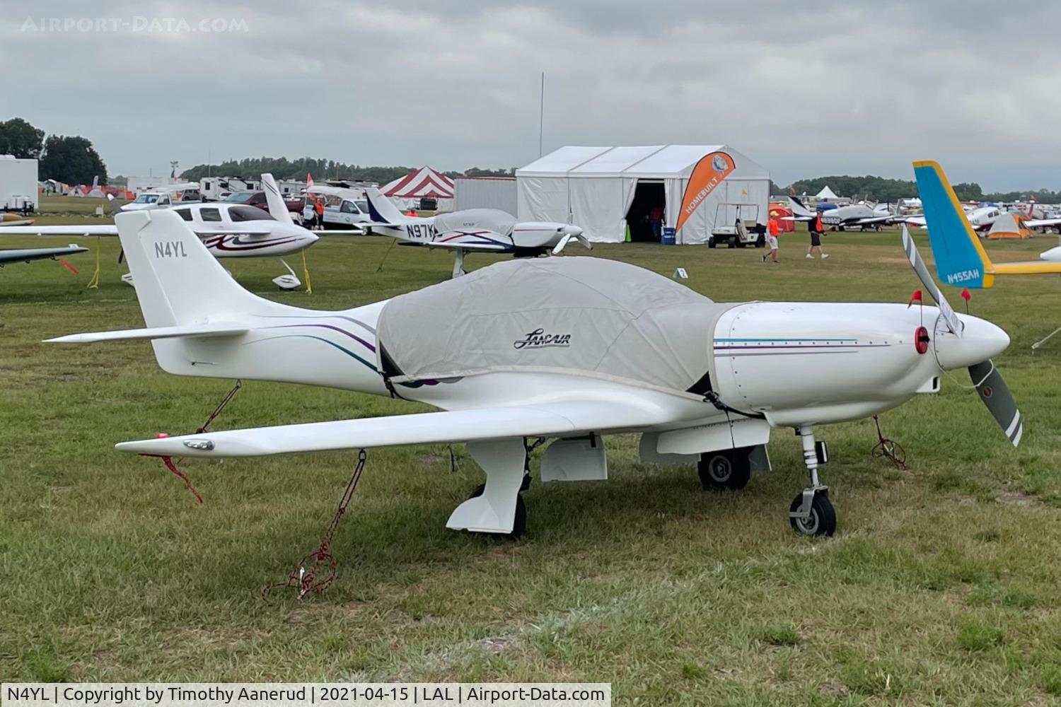 N4YL, 1997 Lancair 360 C/N 366, 1997 Lancair 360, c/n: 366, Sun n Fun 2021