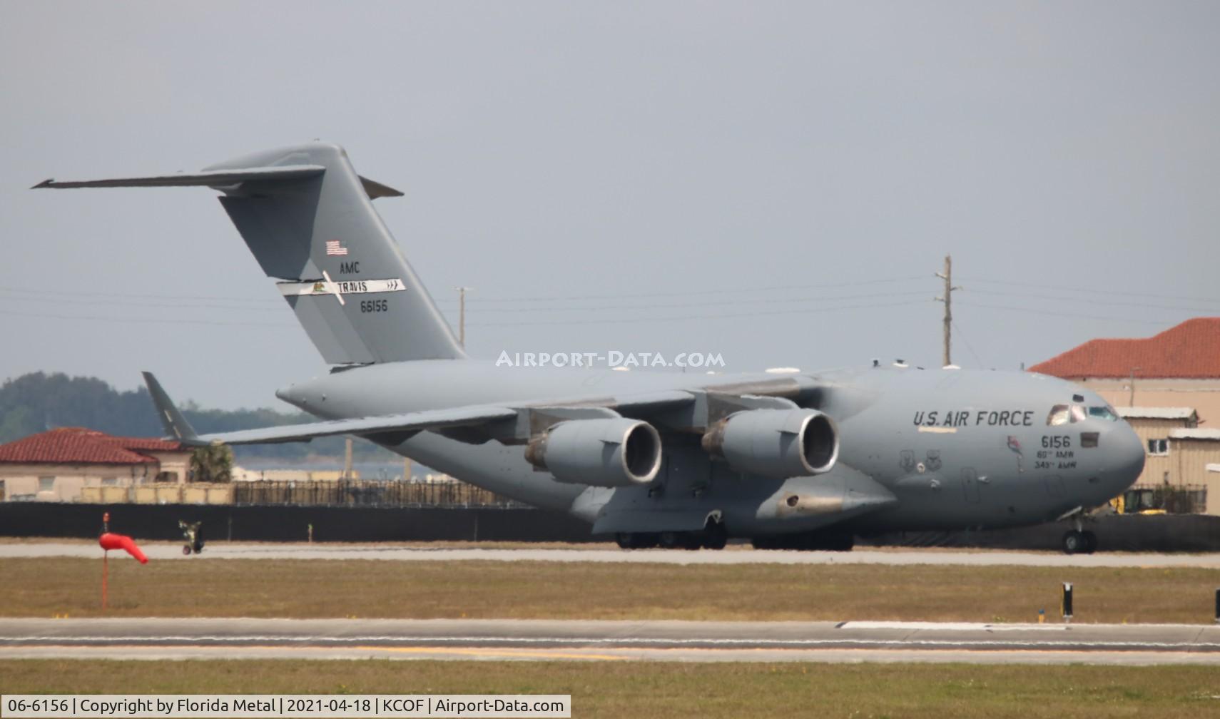 06-6156, 2006 Boeing C-17A Globemaster III C/N F-163/P-156, Cocoa Beach Airshow 2021