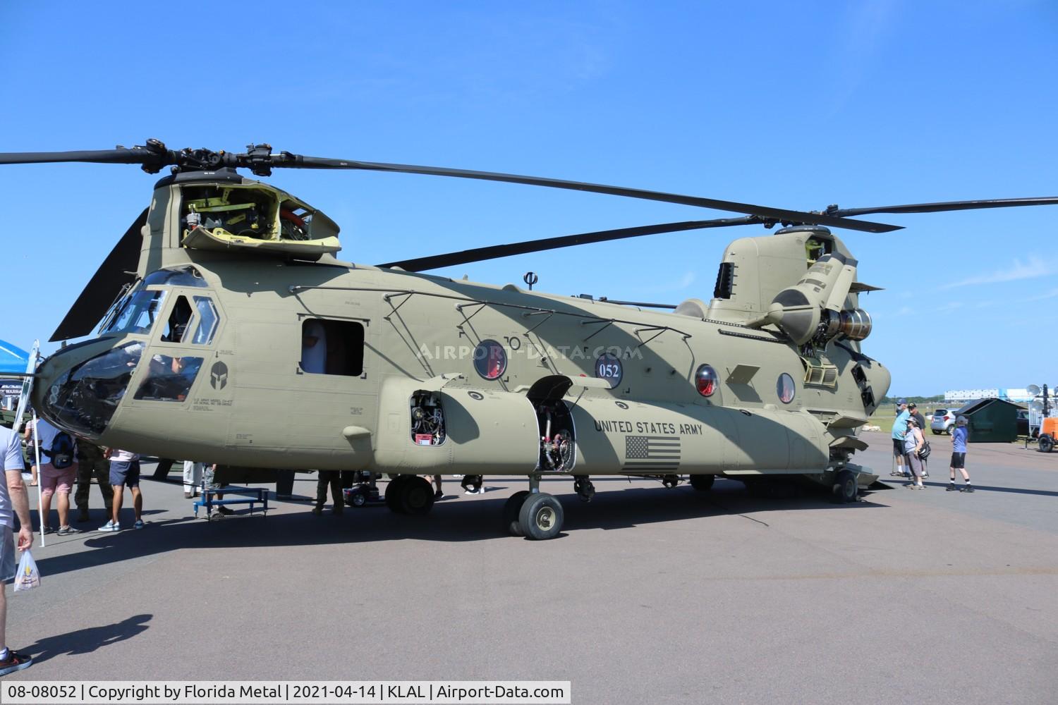 08-08052, 1987 Boeing CH-47F Chinook C/N M8052, Sun N Fun 2021