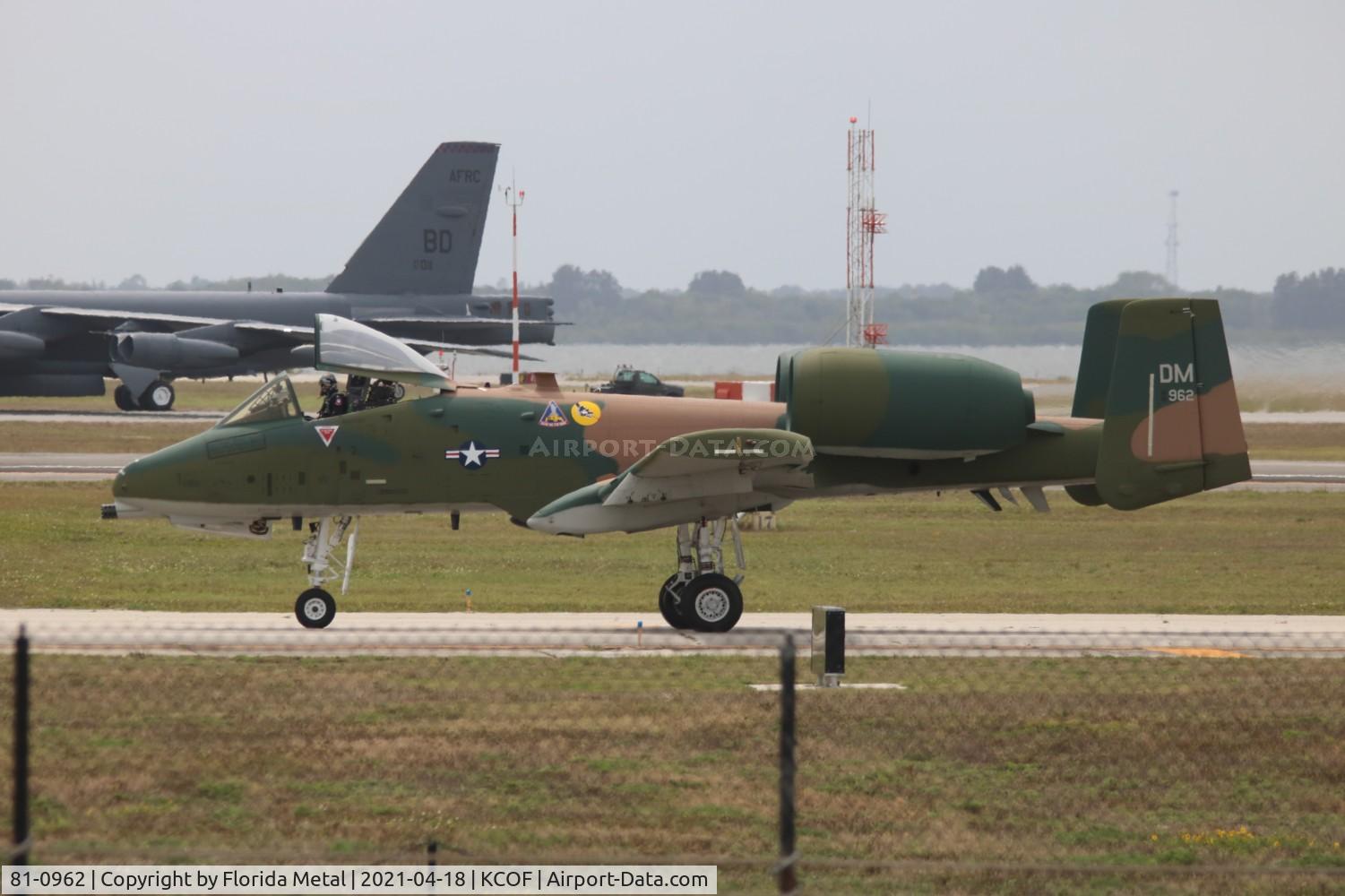 81-0962, 1981 Fairchild Republic A-10C Thunderbolt II C/N A10-0657, Cocoa Beach Airshow 2021