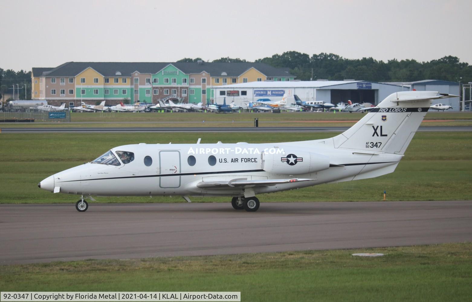 92-0347, 1992 Beechcraft T-1A Jayhawk C/N TT-61, Sun N Fun 2021