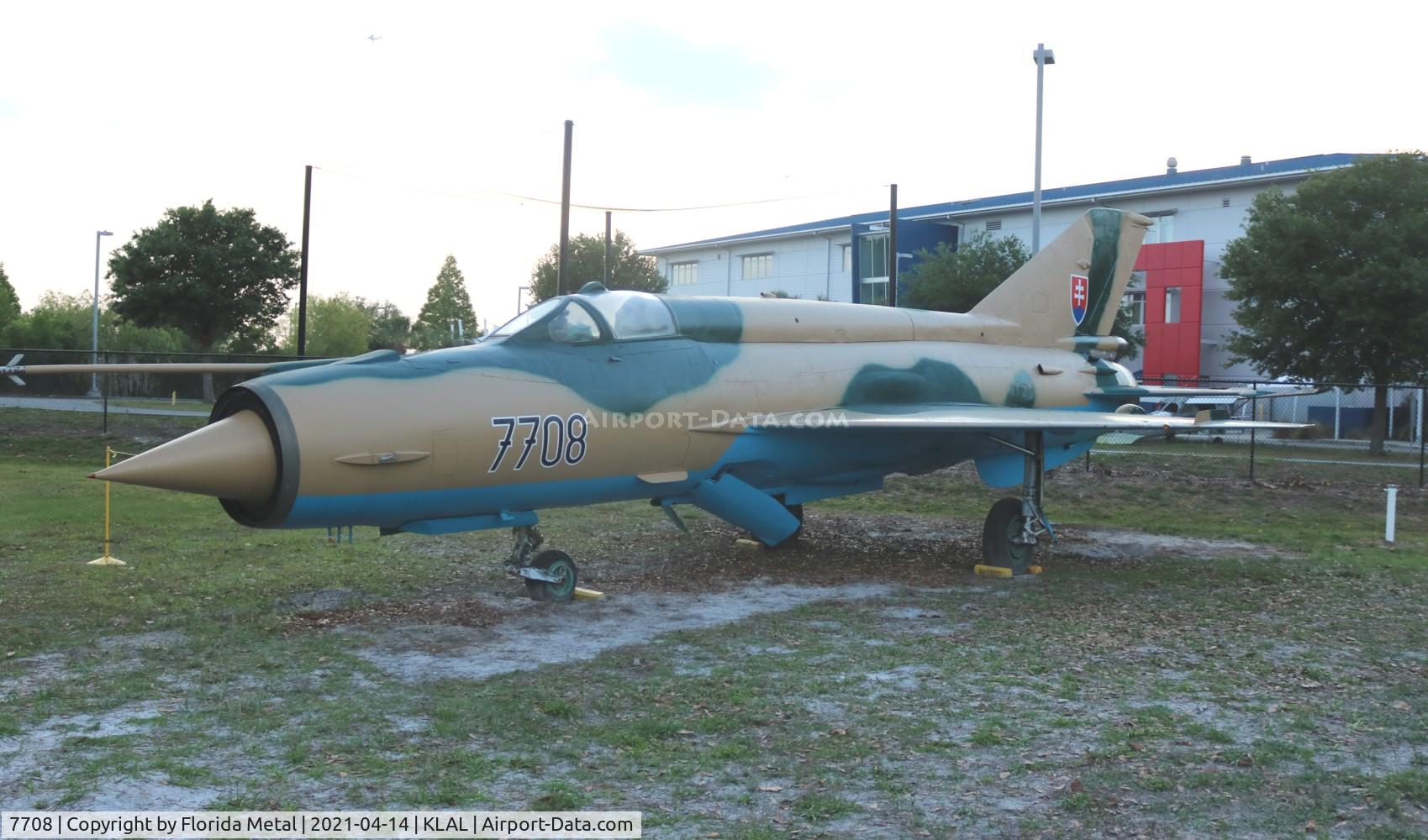 7708, Mikoyan-Gurevich MiG-21MF C/N 967708, Sun N Fun 2021