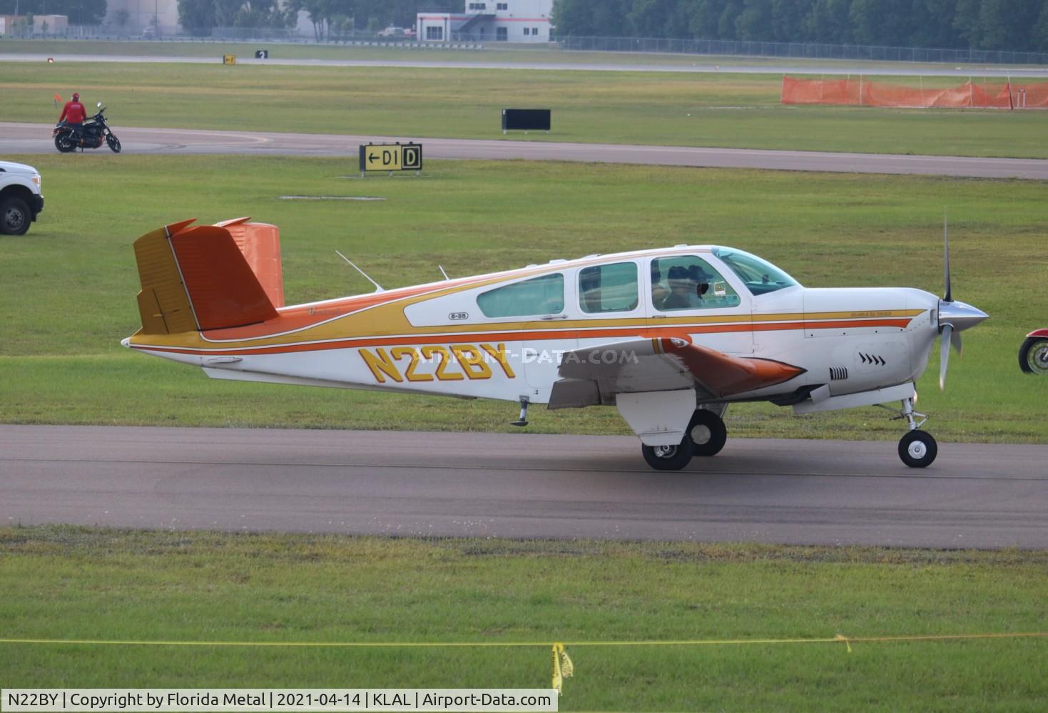 N22BY, 1964 Beech S35 Bonanza C/N D-7609, Sun N Fun 2021