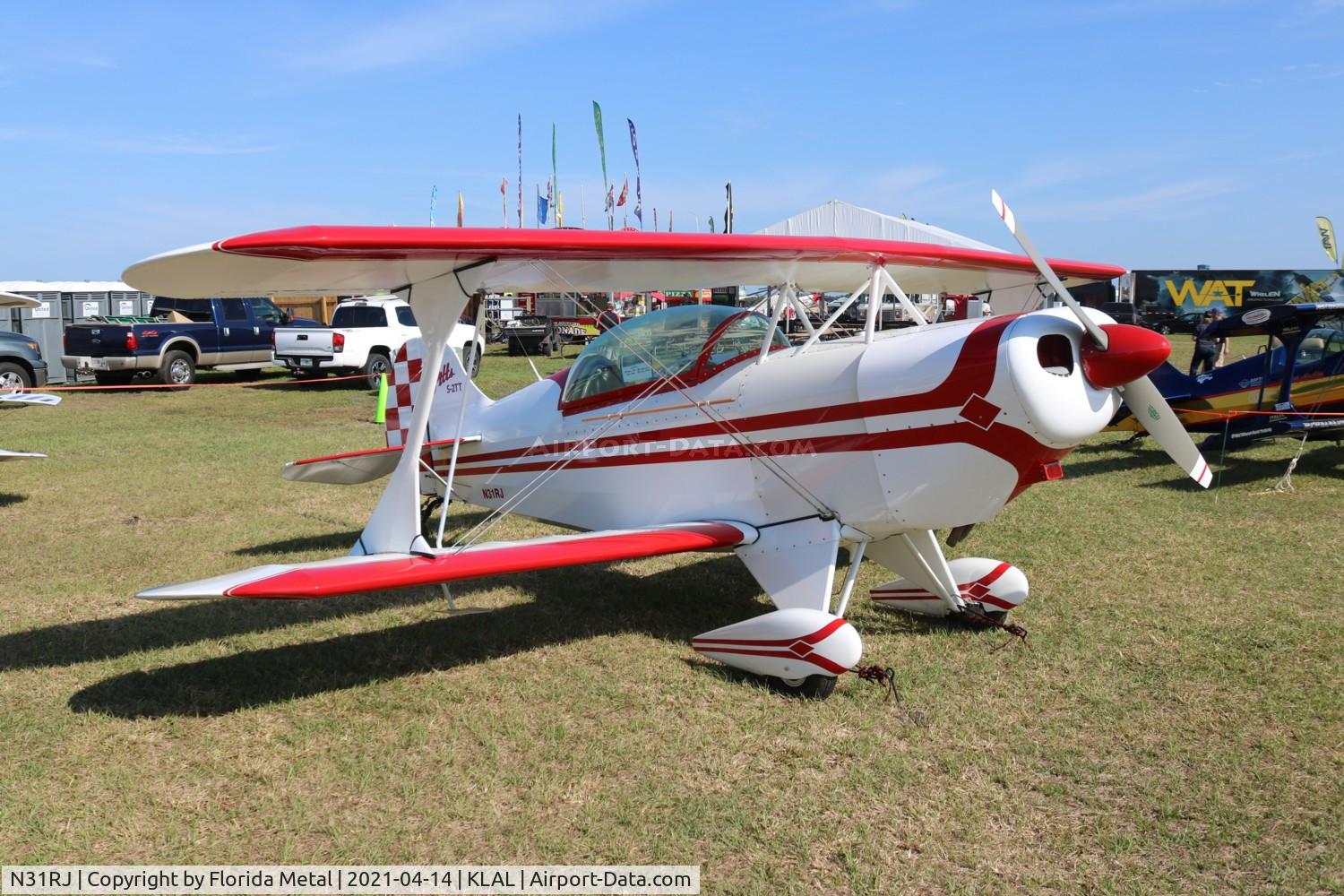 N31RJ, 1977 Jones (Pitts) TURKEY TWO (S-2TT) C/N 001 (N31RJ), Sun N Fun 2021