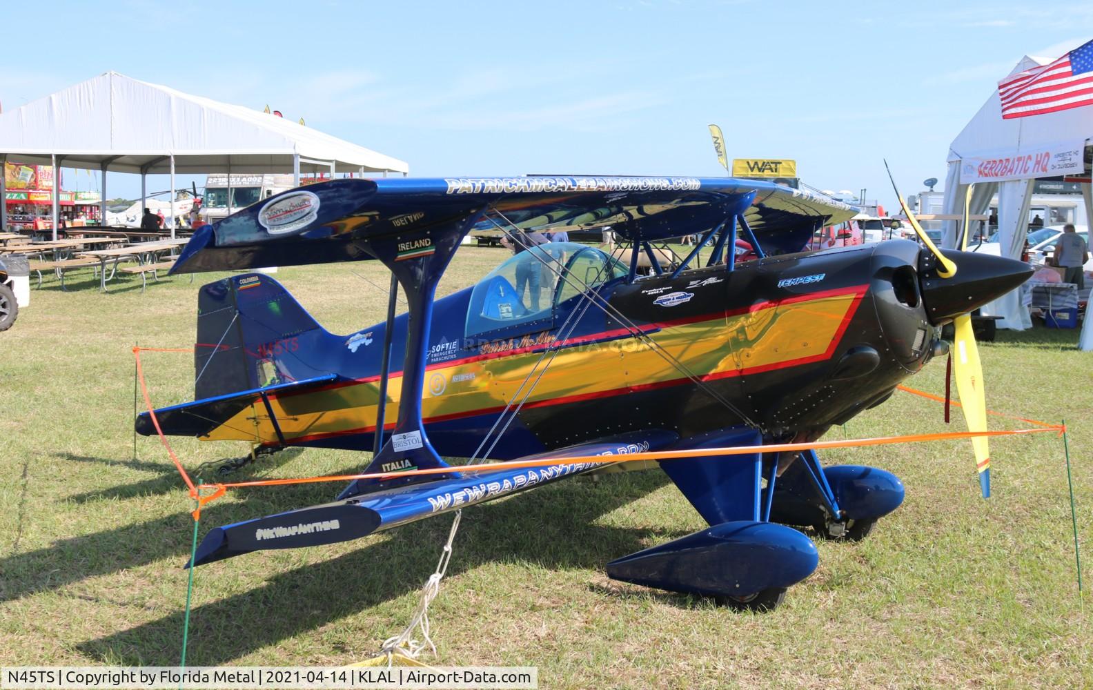 N45TS, 1979 Pitts S-1E Special C/N TS-01, Sun N fun 2021