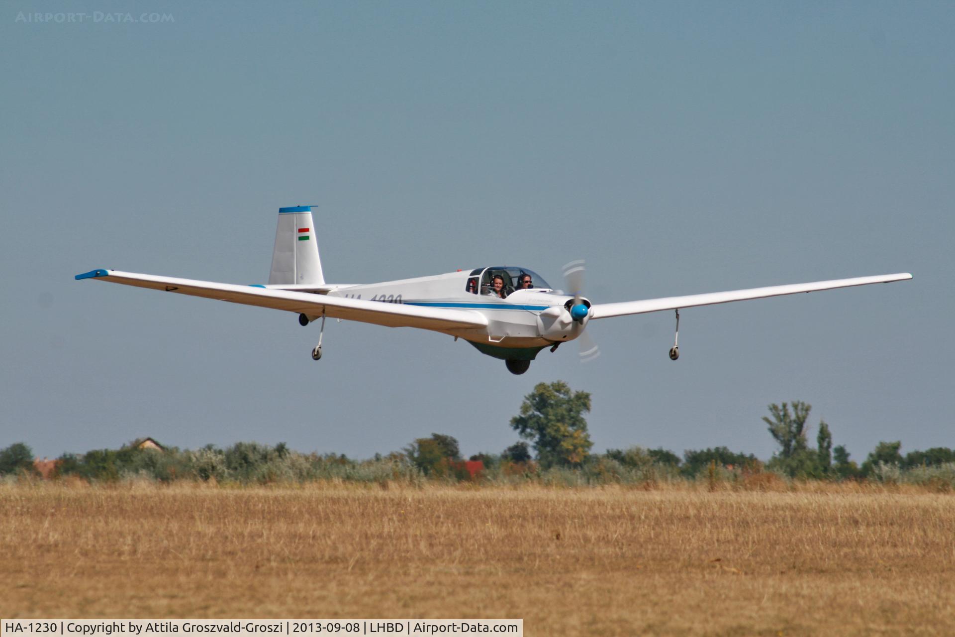 HA-1230, 1971 Scheibe SF-25C Falke C/N 46217C, LHBD - Börgönd Airport, Hungary