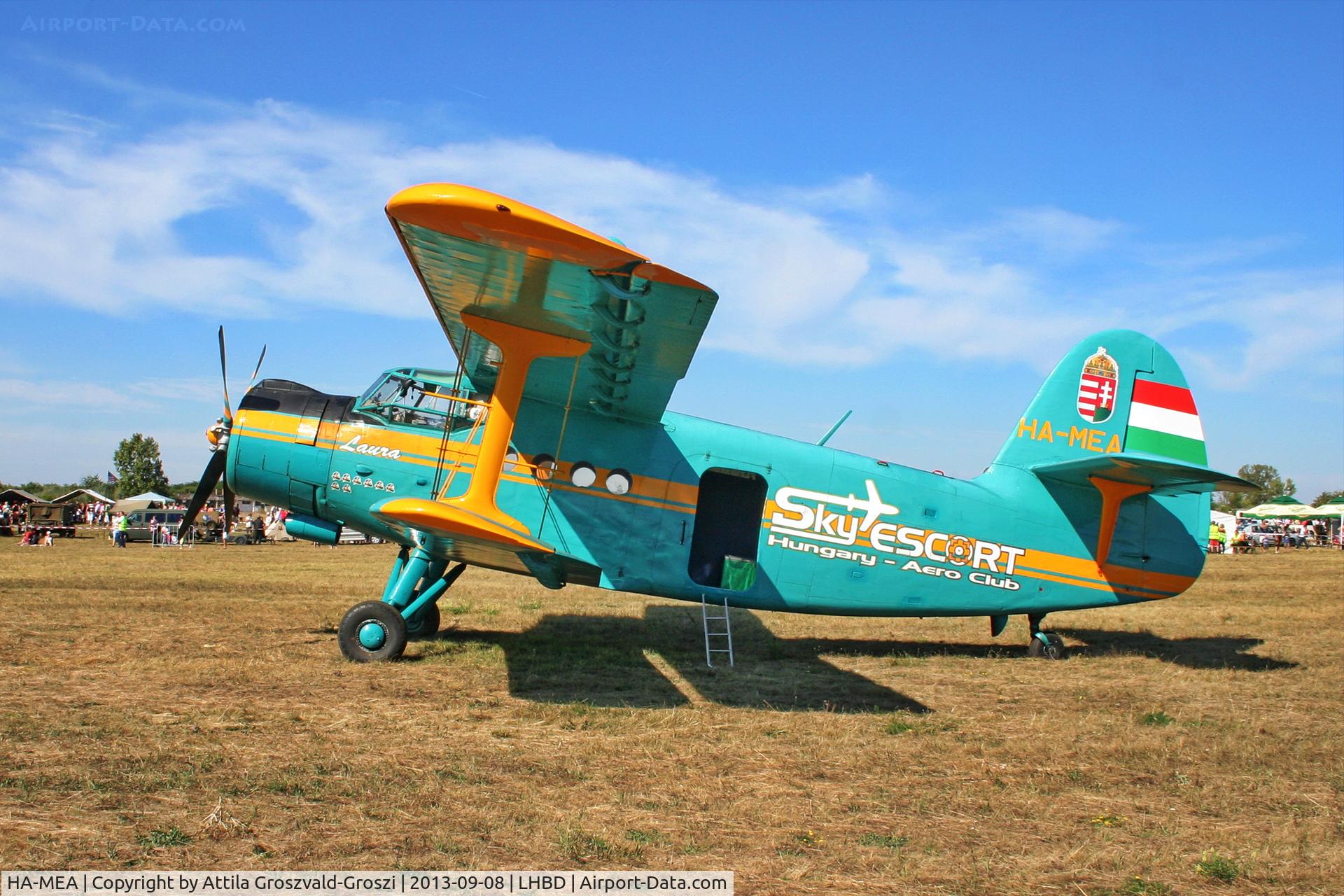 HA-MEA, 1979 PZL-Mielec An-2R C/N 1G186-07, LHBD - Börgönd Airport, Hungary